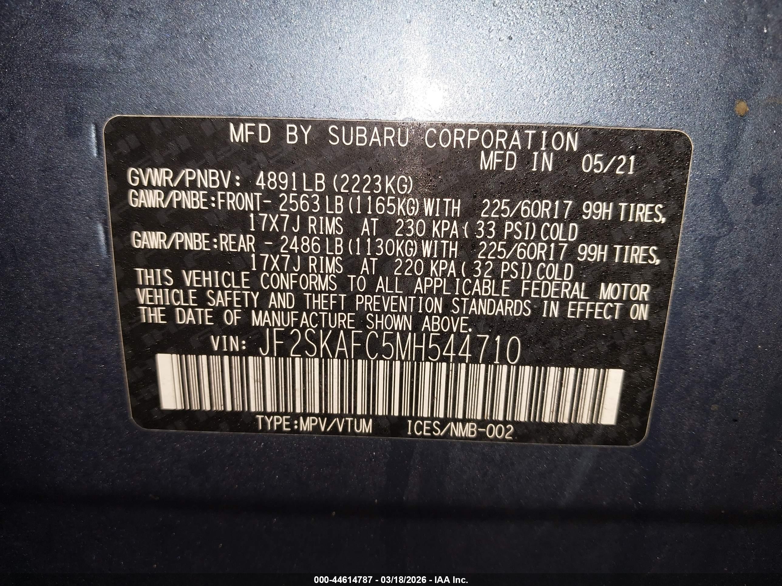 SUBARU FORESTER image 9