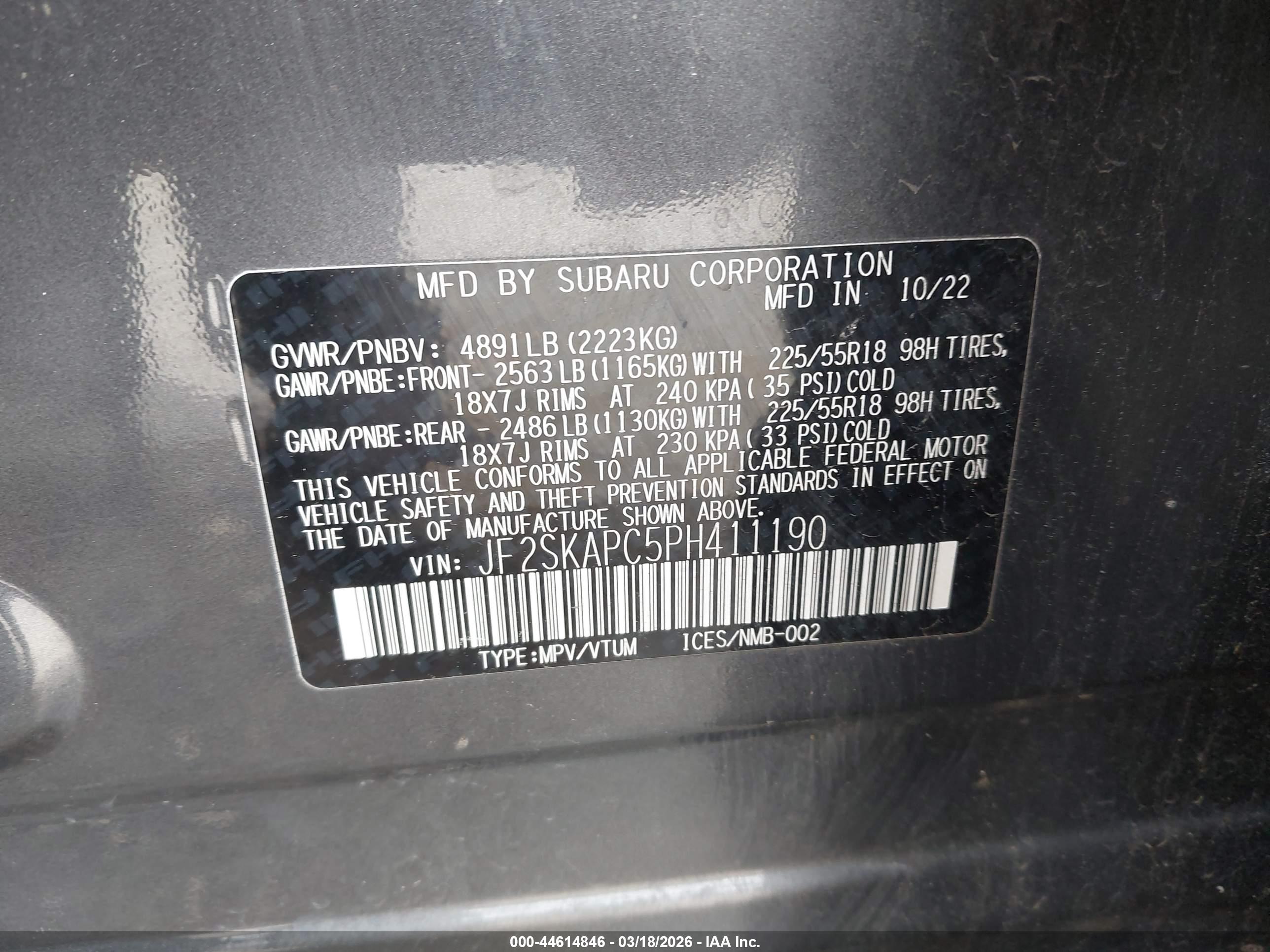 SUBARU FORESTER image 9