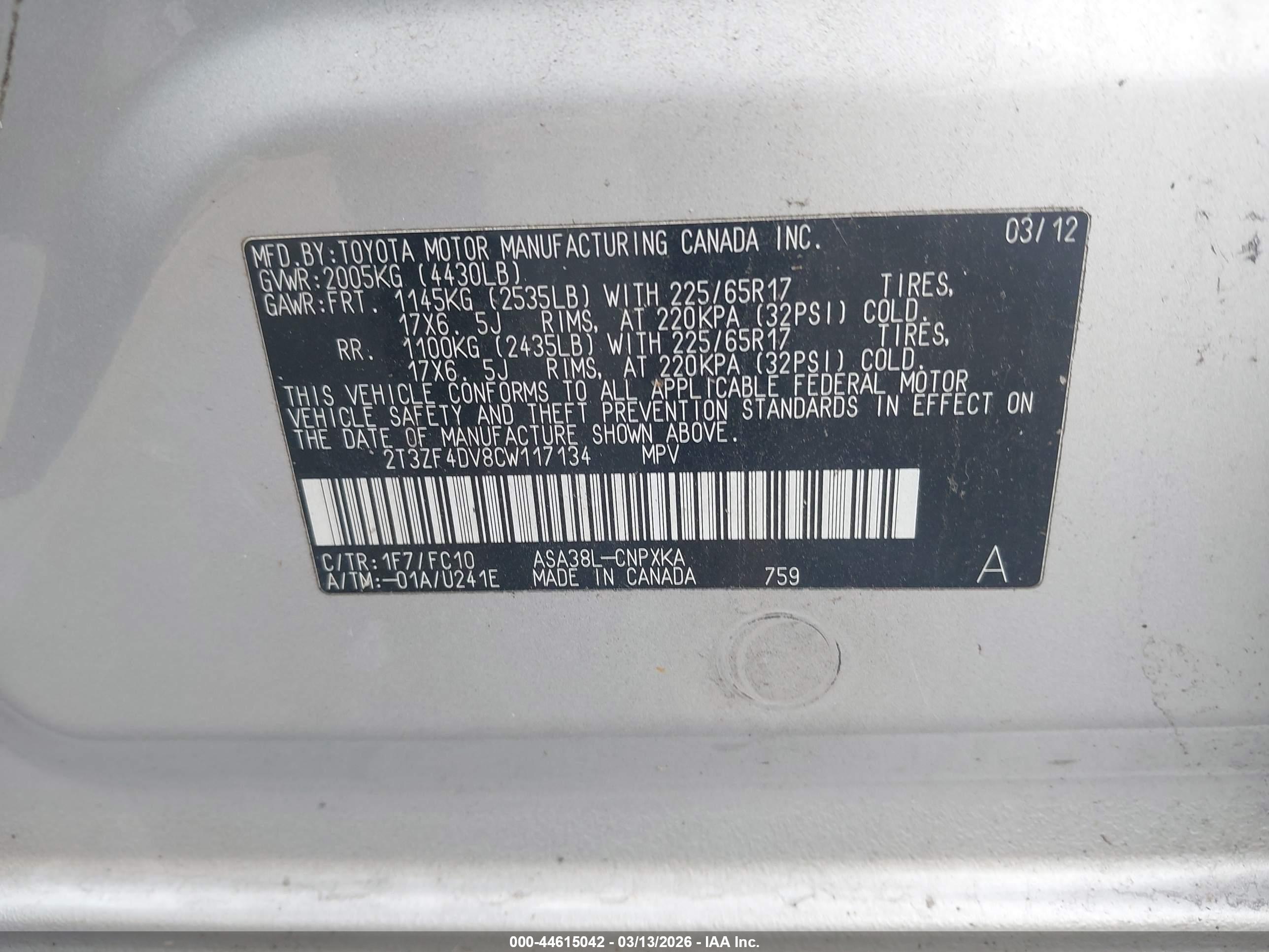 TOYOTA RAV4 image 9