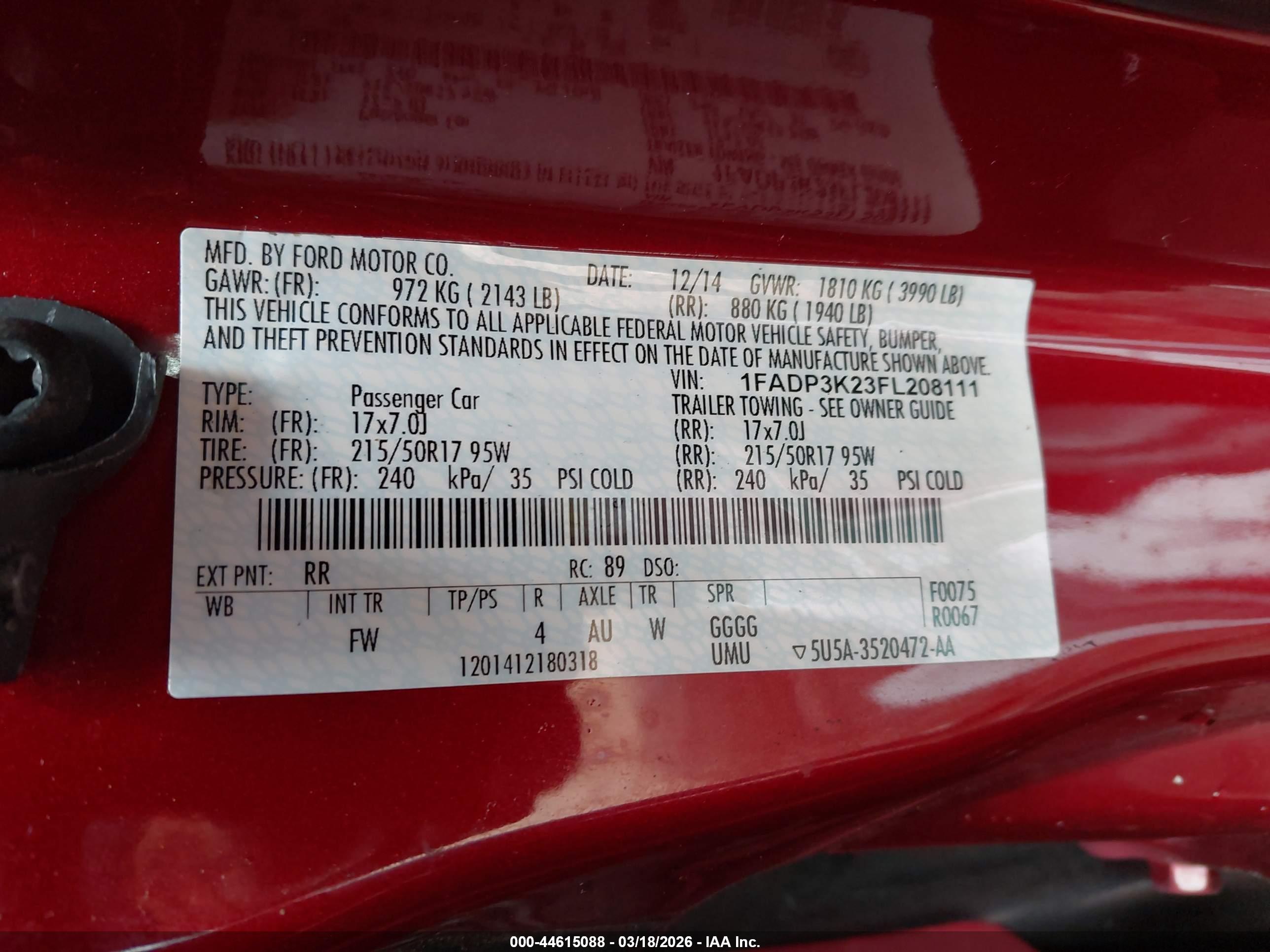 FORD FOCUS image 9
