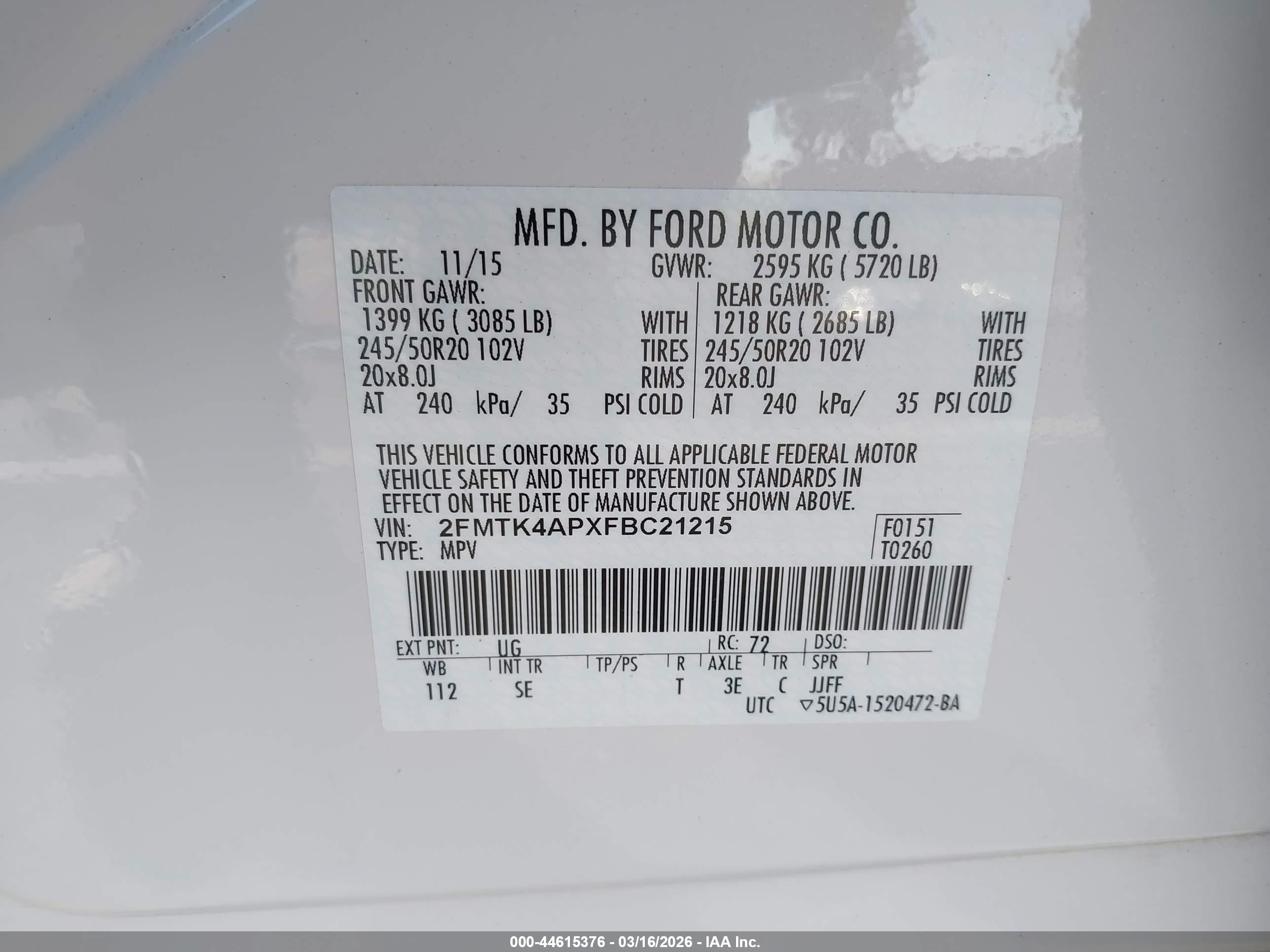 FORD EDGE image 9