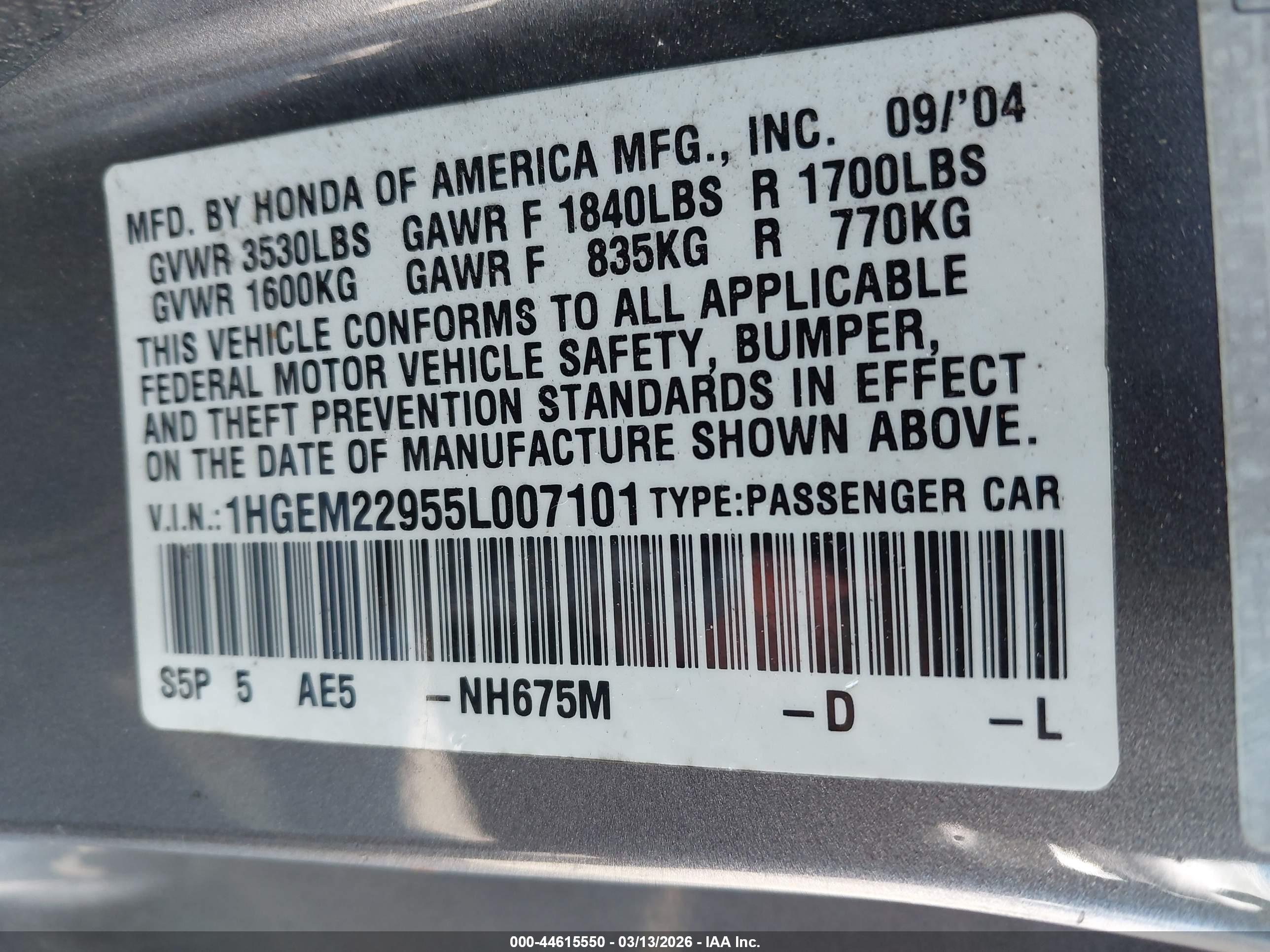 HONDA CIVIC image 9