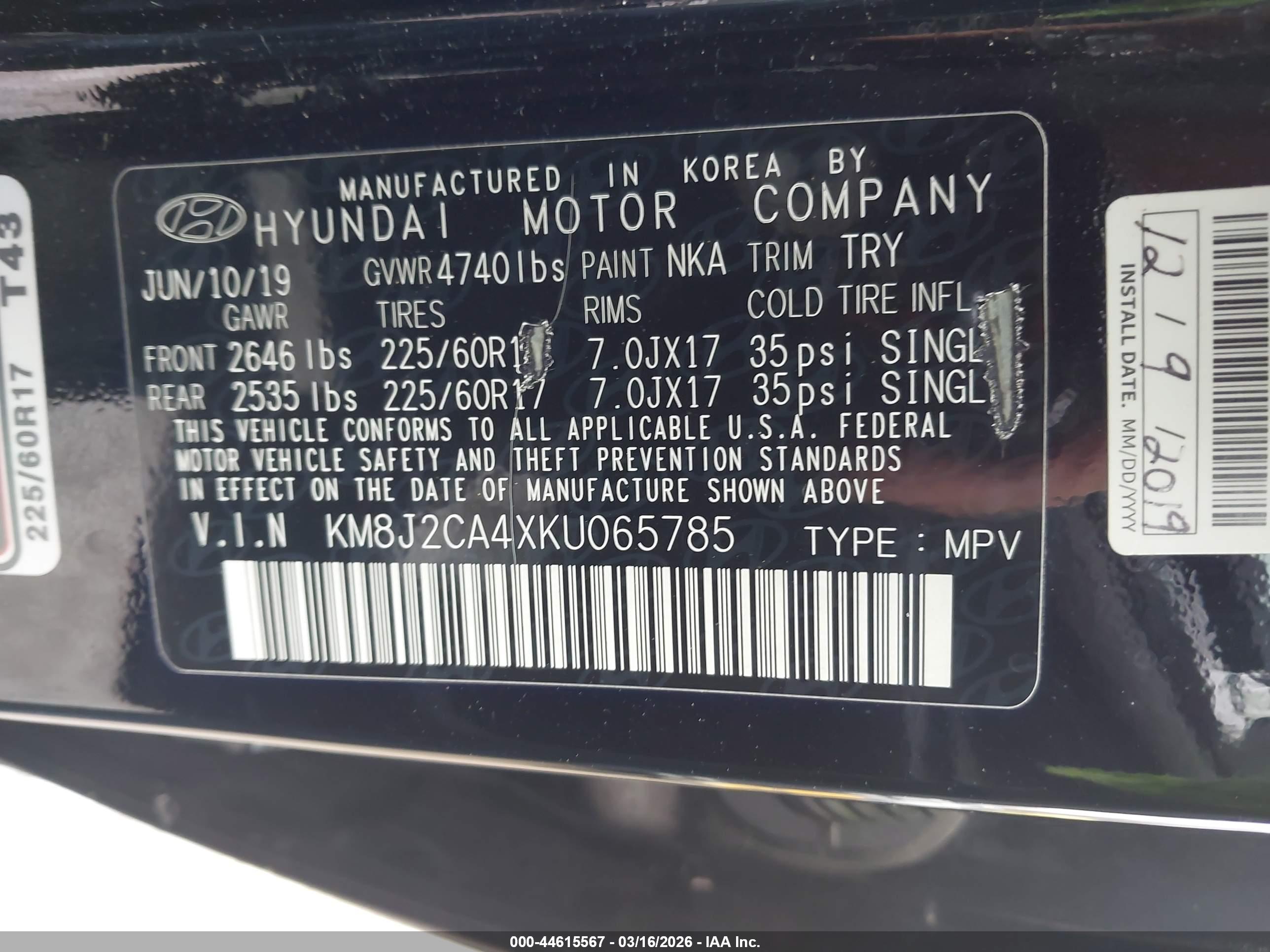 HYUNDAI TUCSON image 9