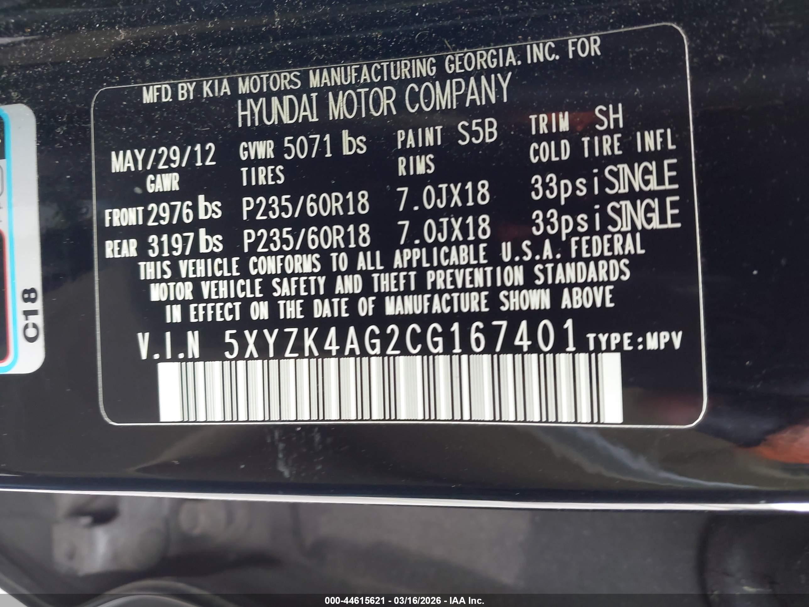 HYUNDAI SANTA image 9