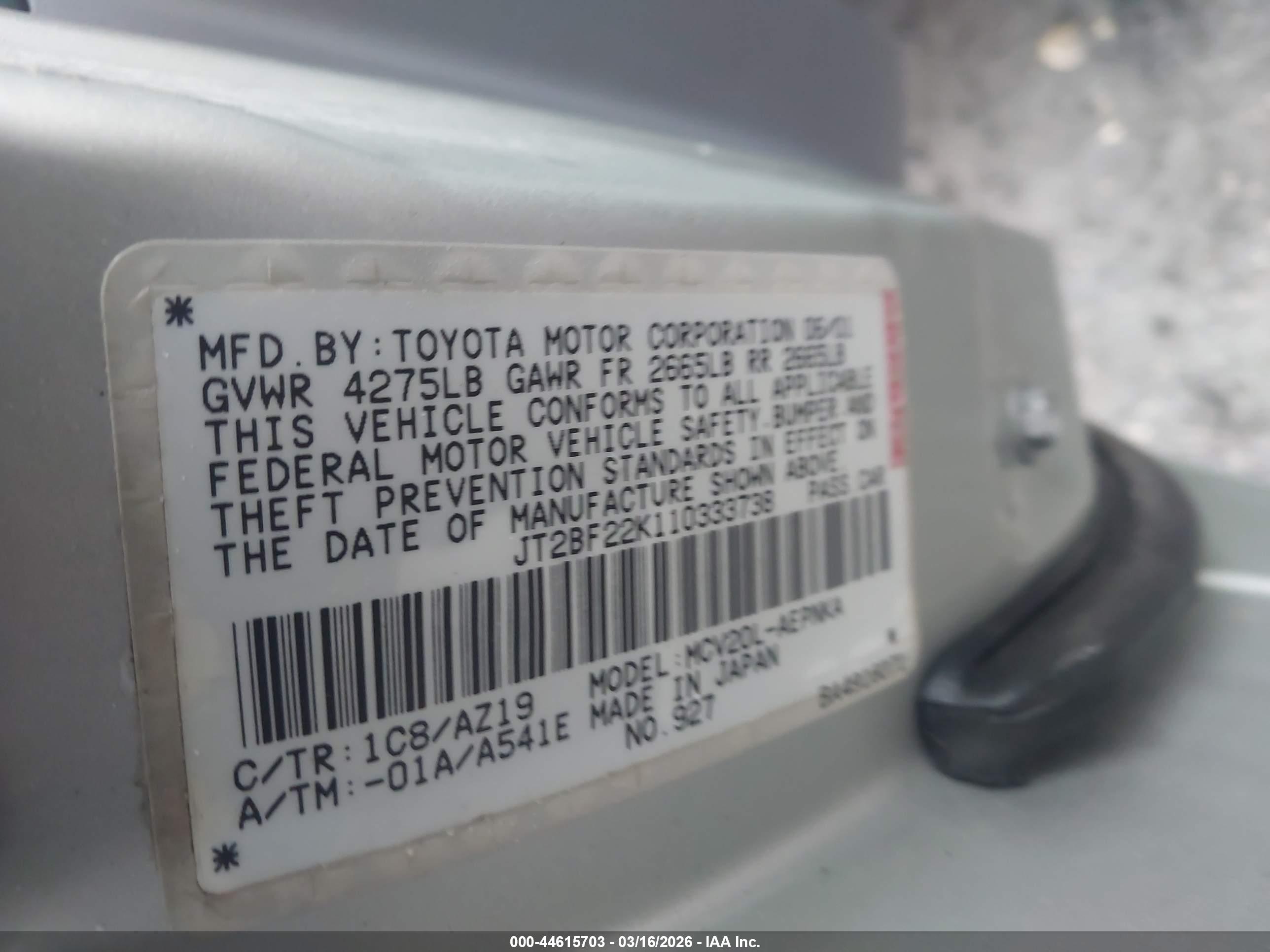 TOYOTA CAMRY image 9