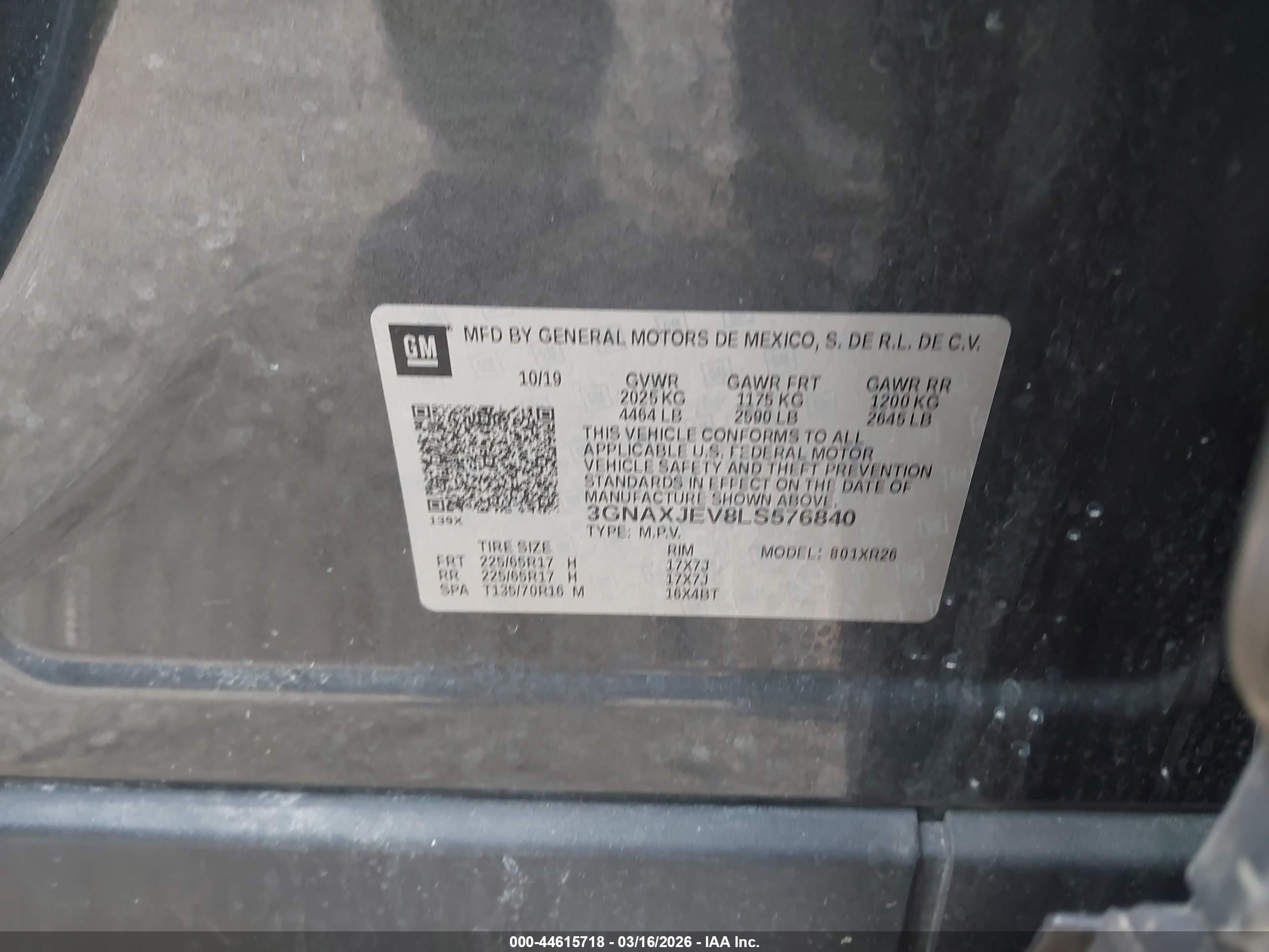 CHEVROLET EQUINOX image 9