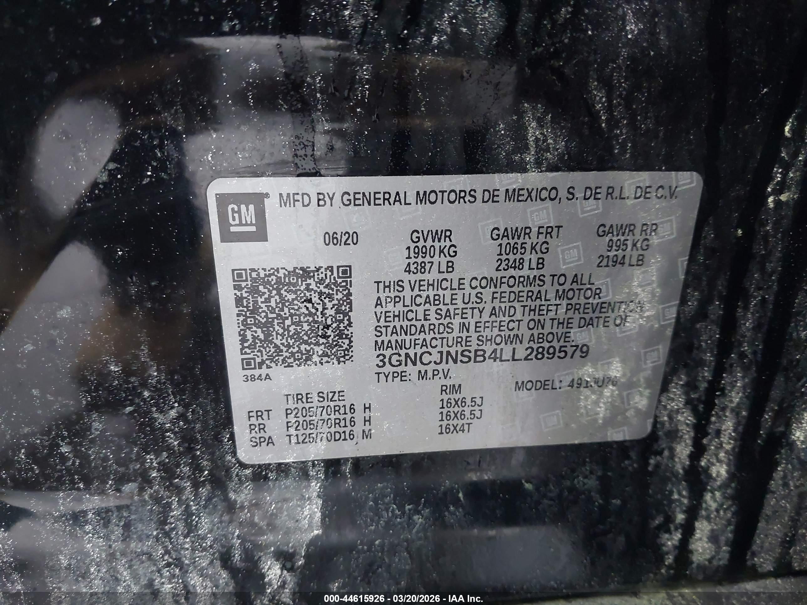CHEVROLET TRAX image 9