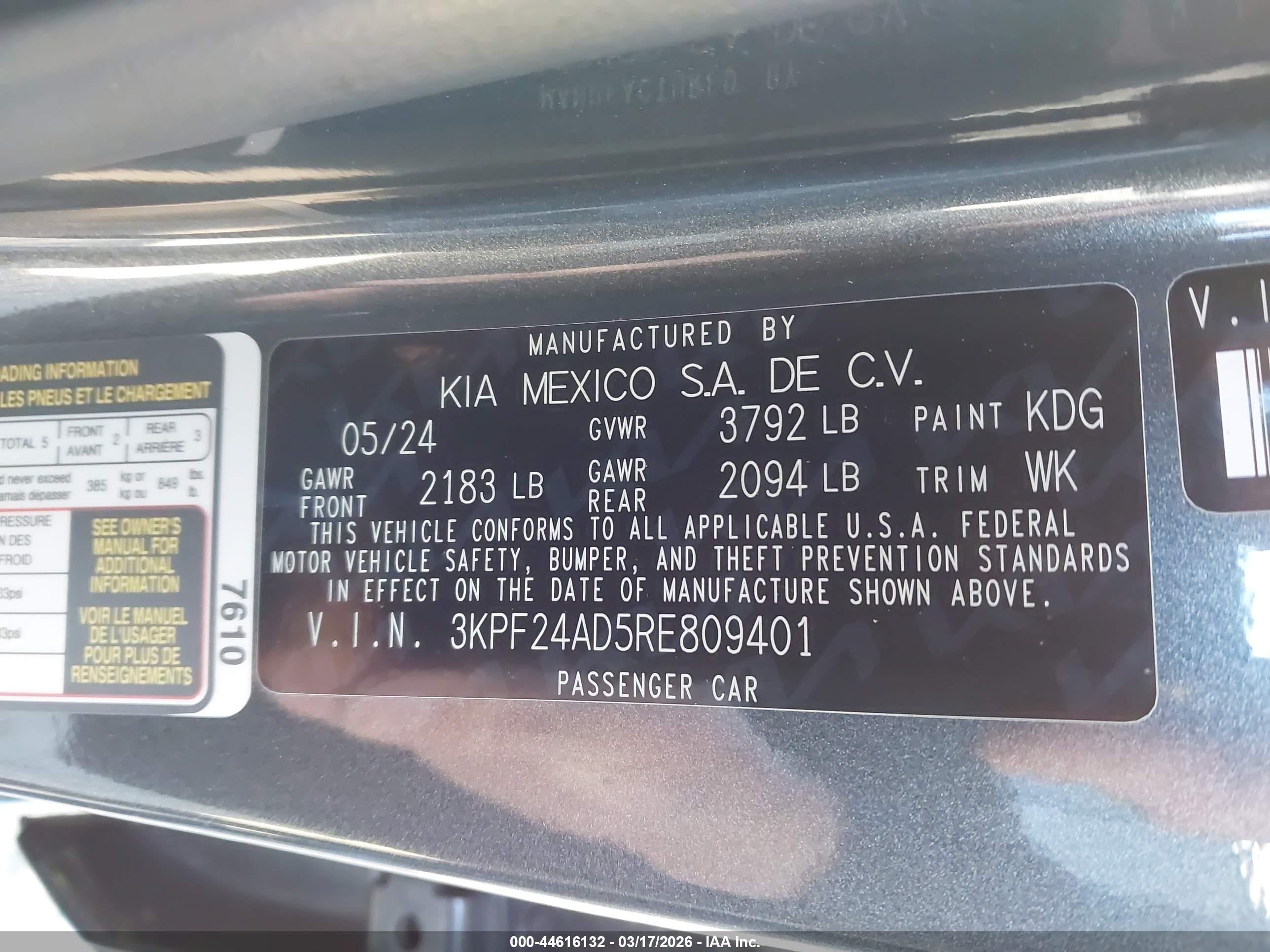 KIA FORTE image 9