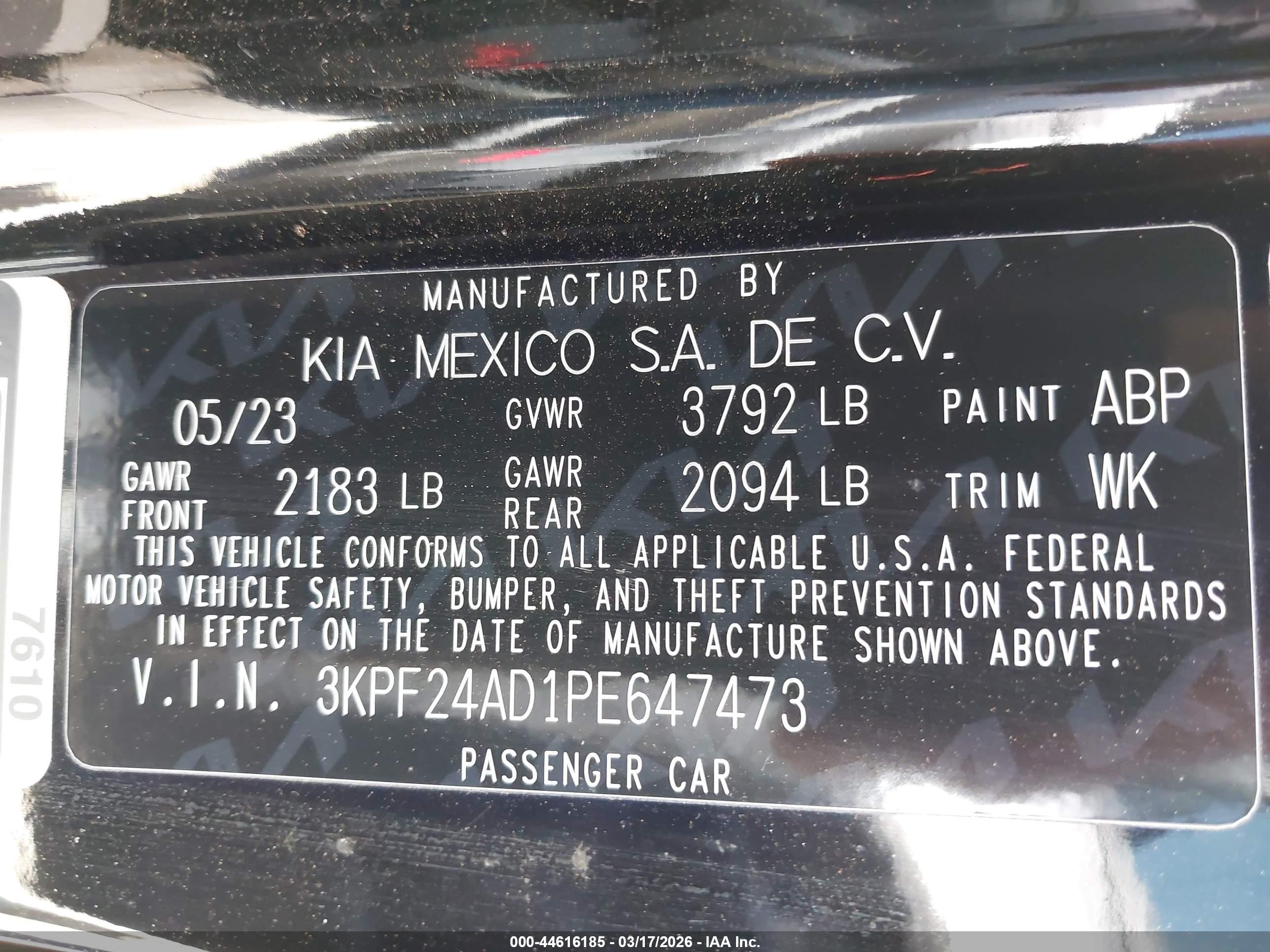 KIA FORTE image 9