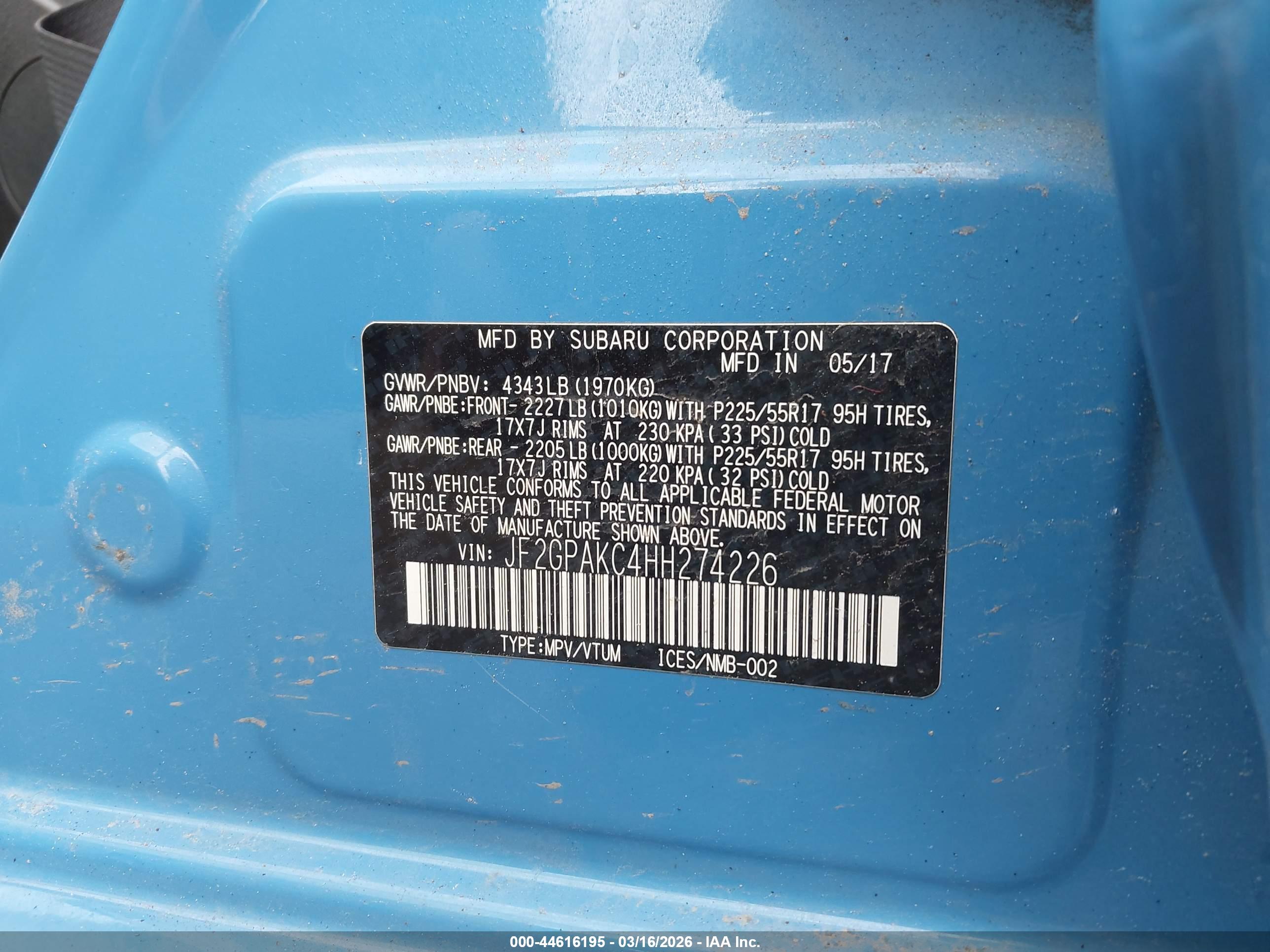 SUBARU CROSSTREK image 9