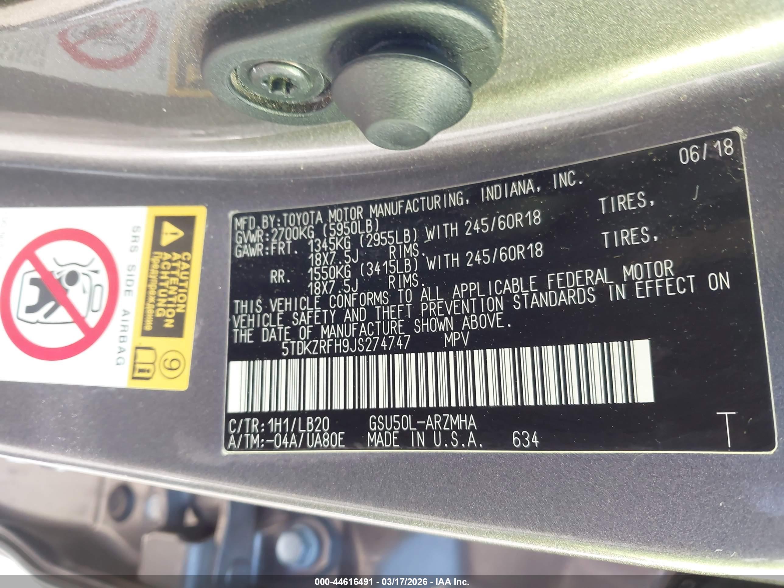TOYOTA HIGHLANDER image 9