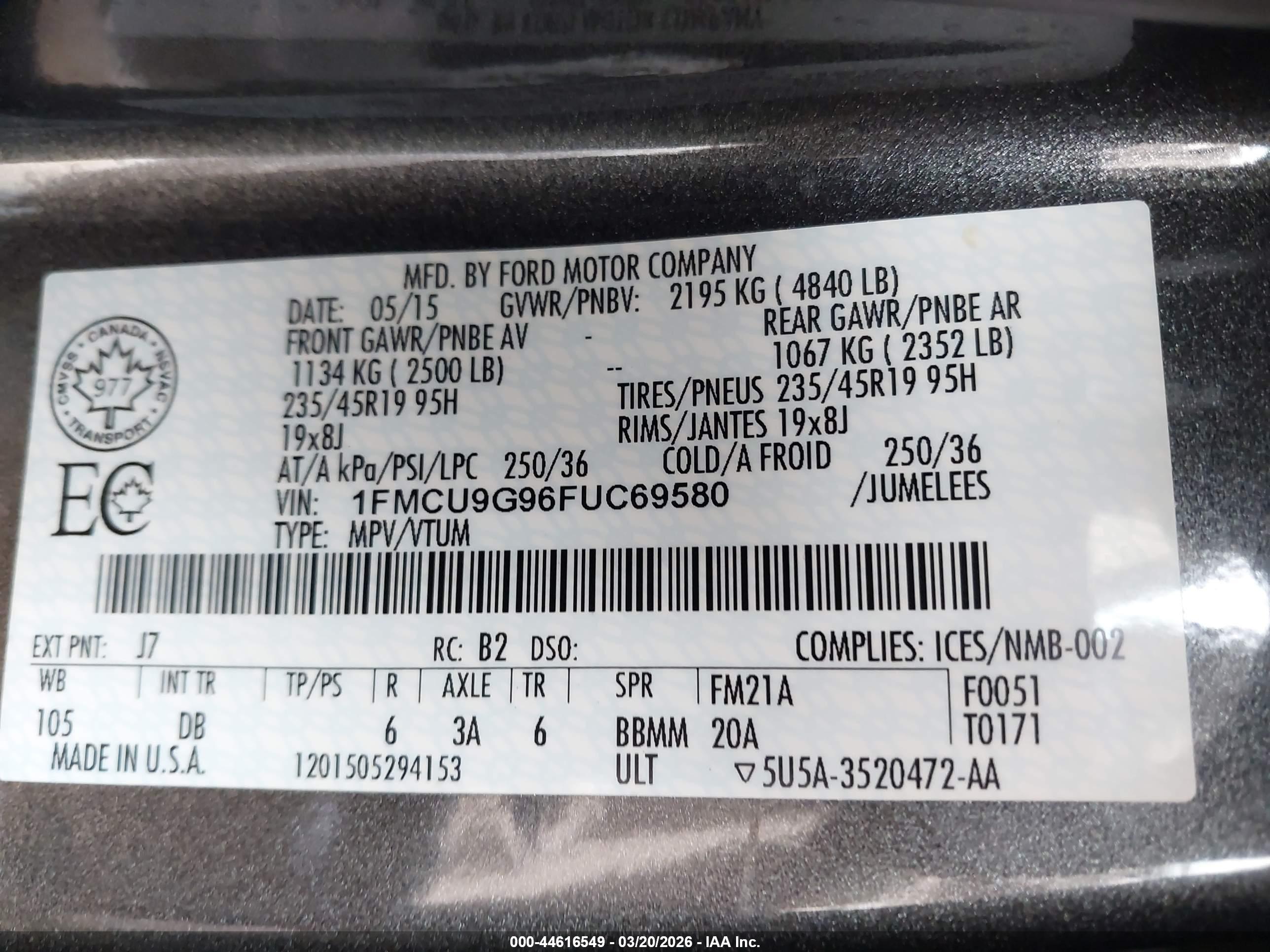 FORD ESCAPE image 9