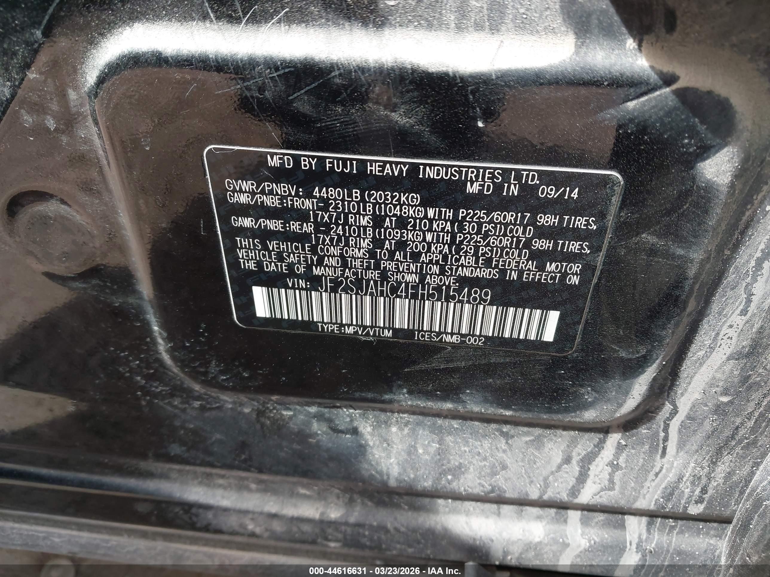 SUBARU FORESTER image 9