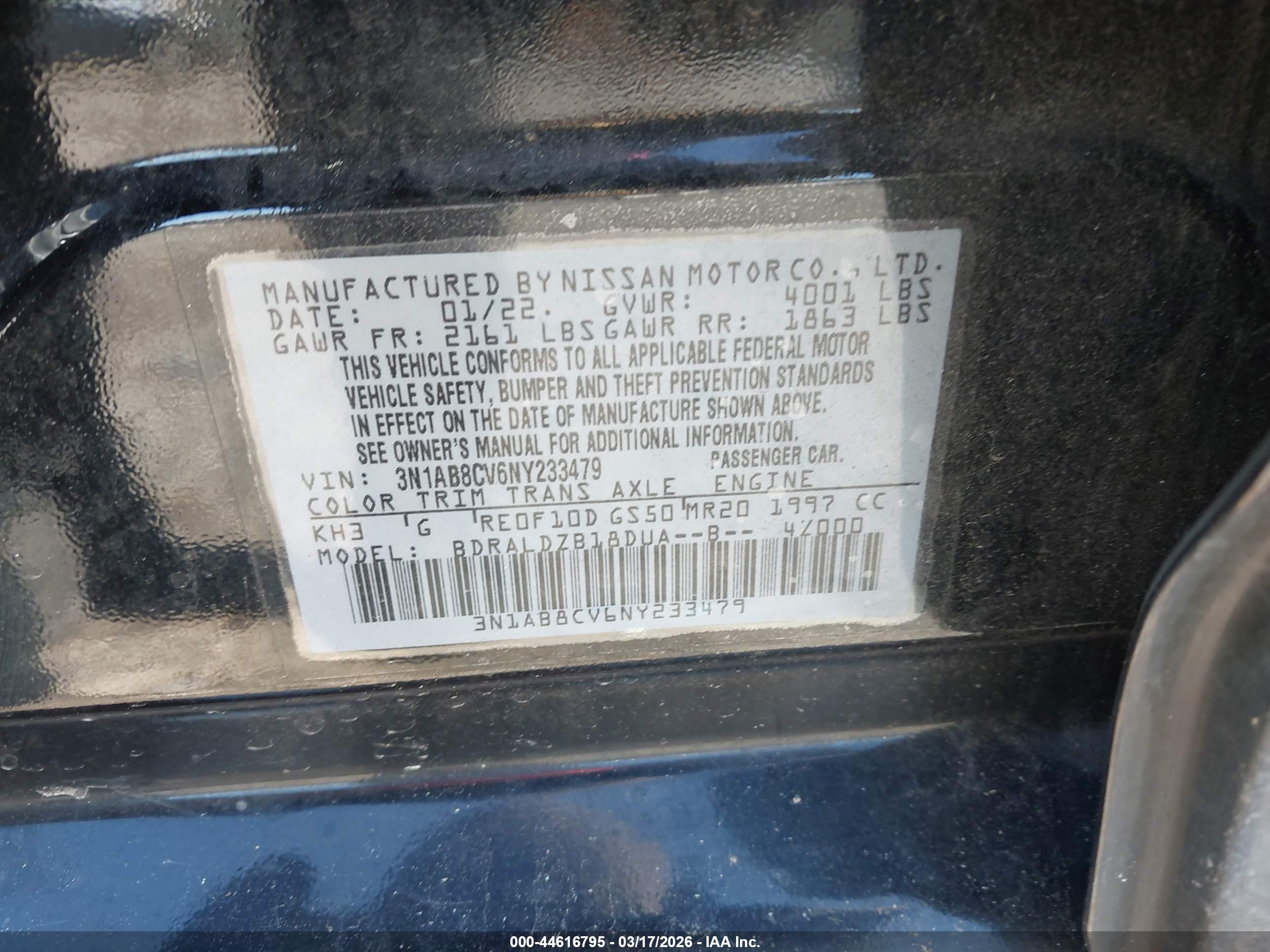 NISSAN SENTRA image 9
