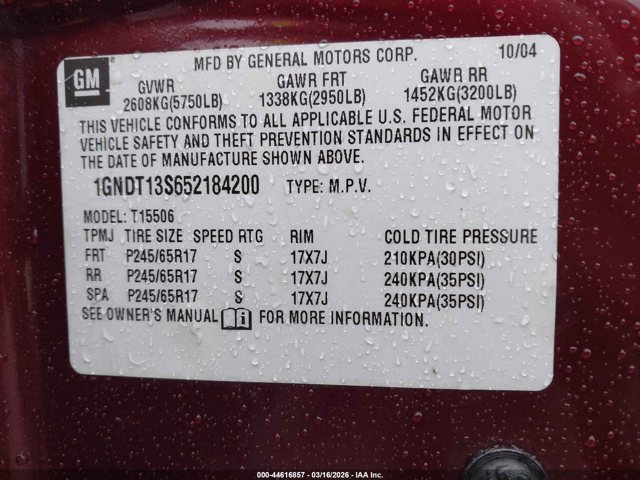 CHEVROLET TRAILBLAZER image 9