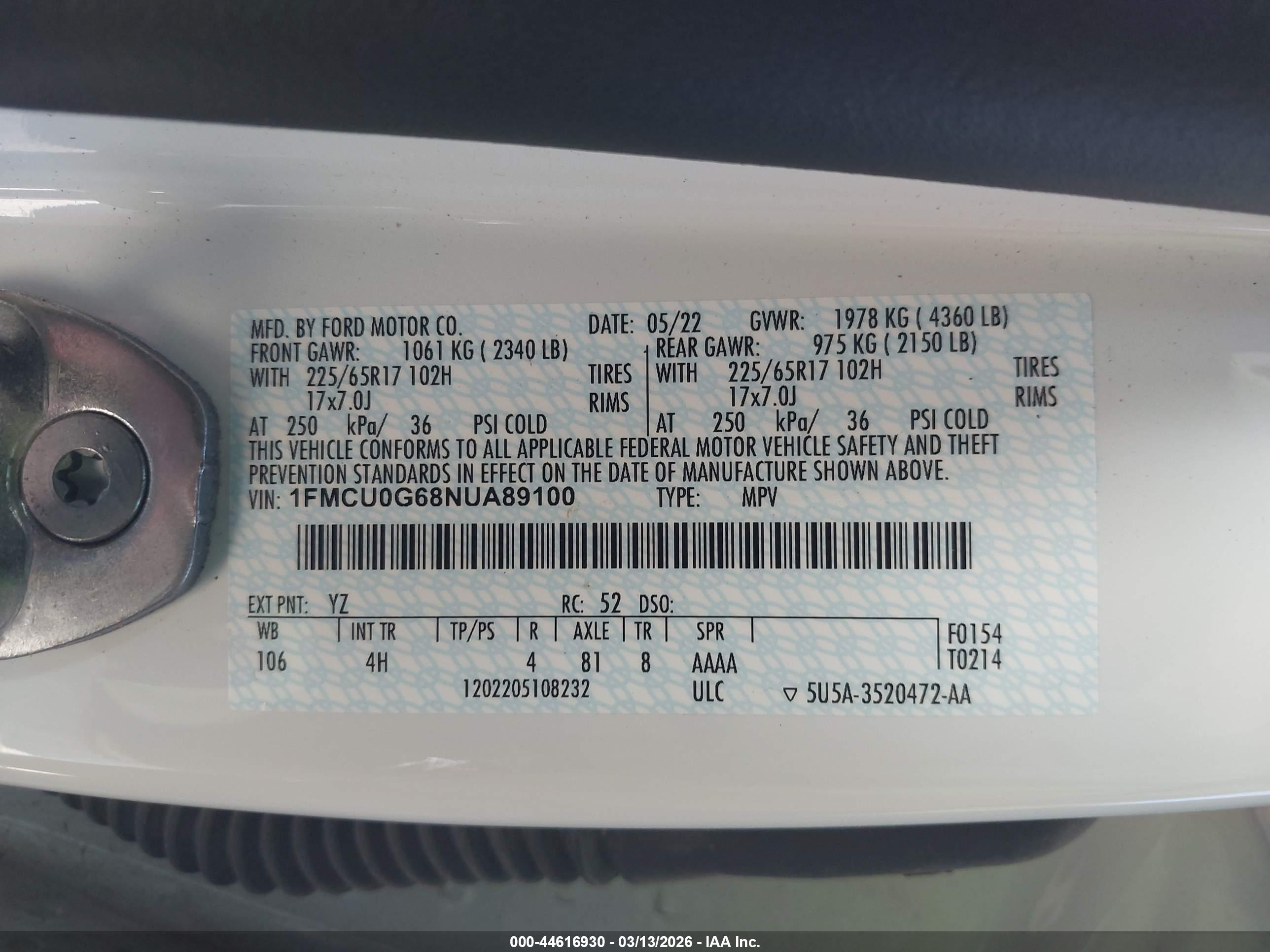 FORD ESCAPE image 9
