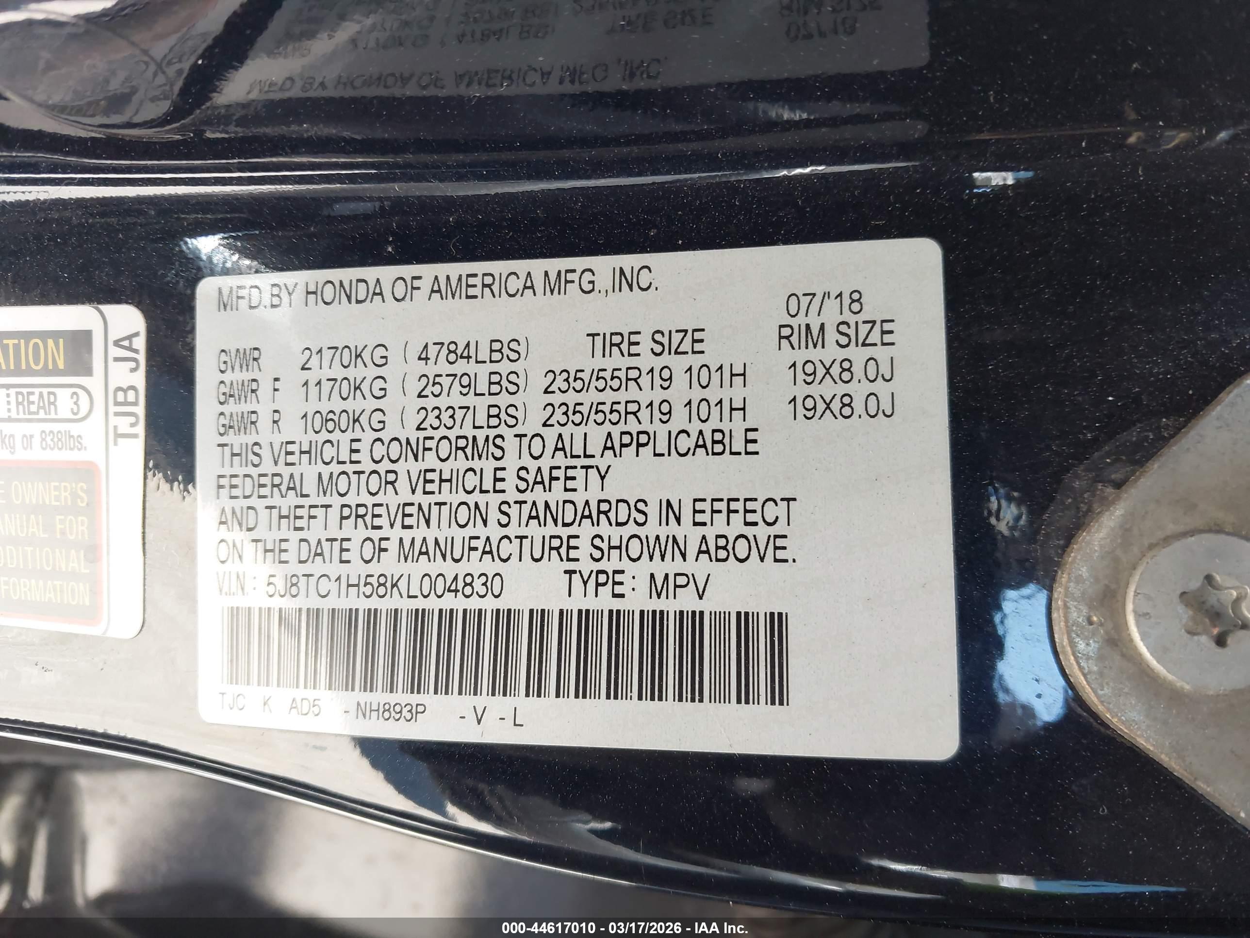 ACURA RDX image 9