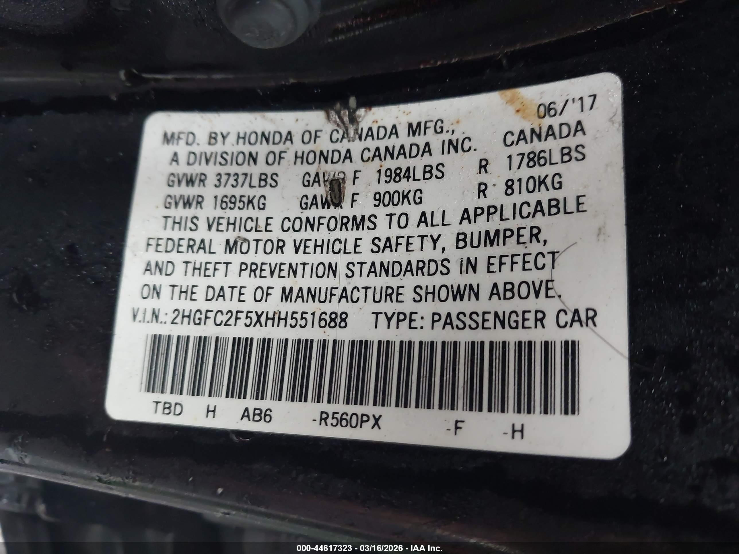 HONDA CIVIC image 9