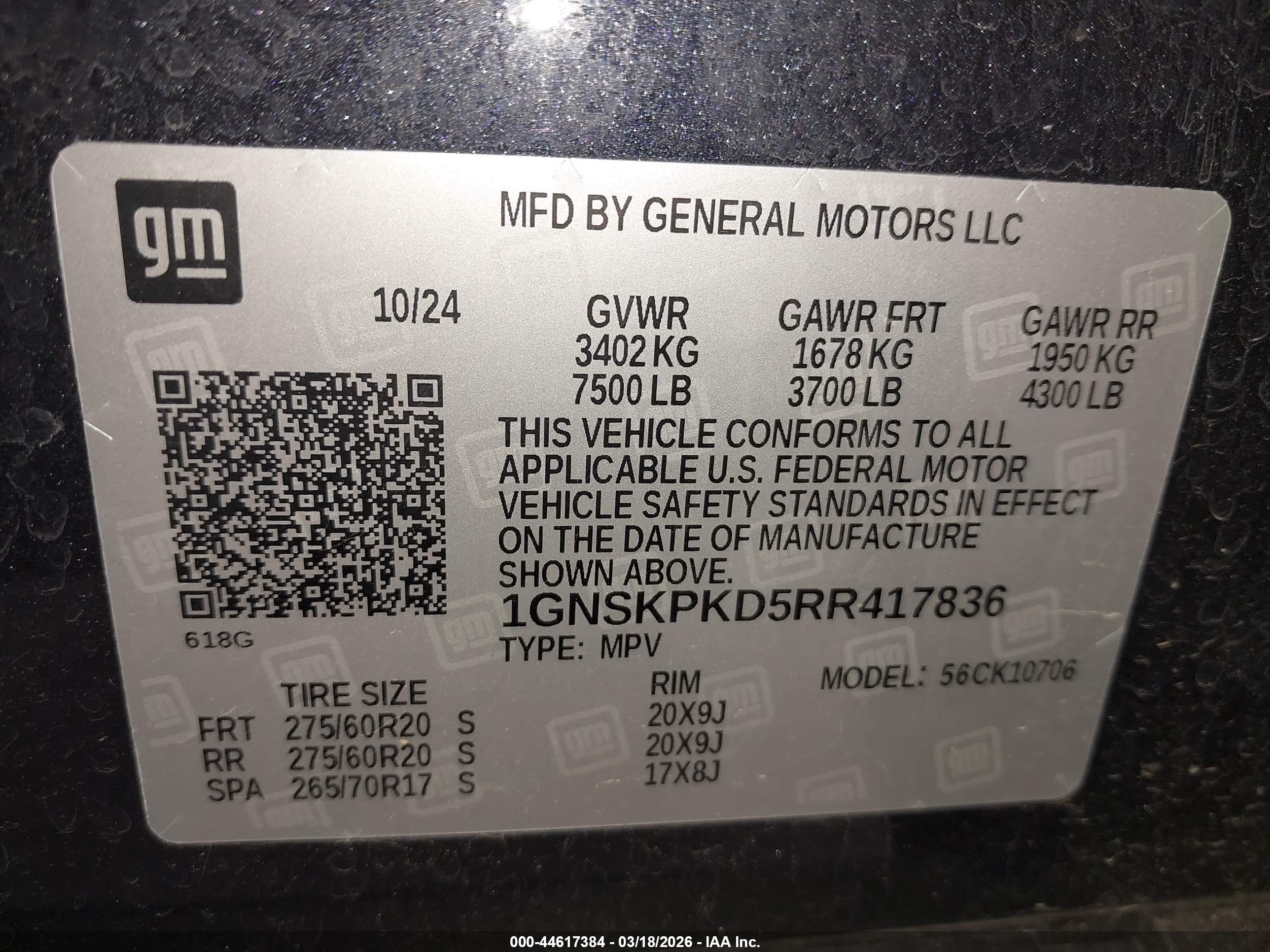 CHEVROLET TAHOE image 9