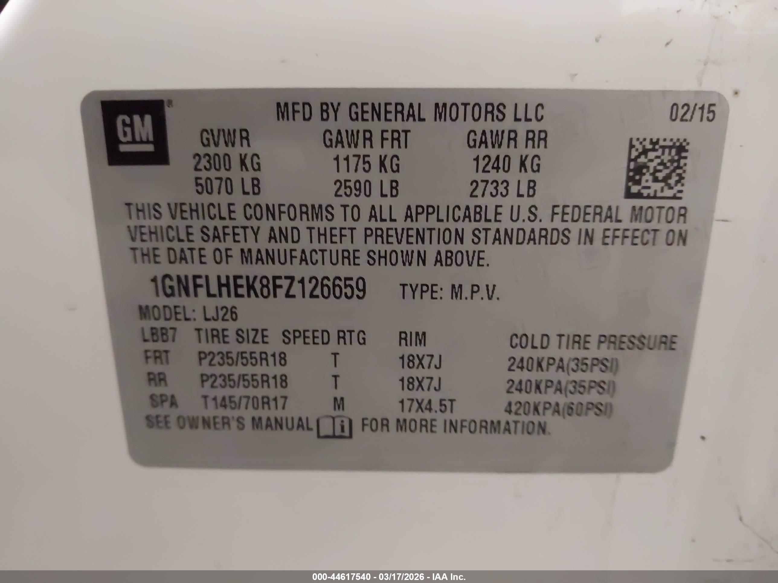 CHEVROLET EQUINOX image 9