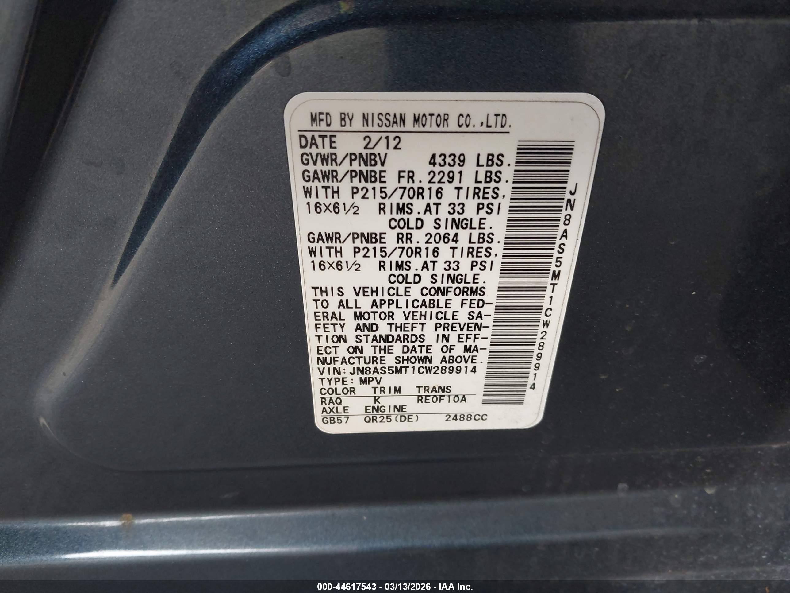 NISSAN ROGUE image 9