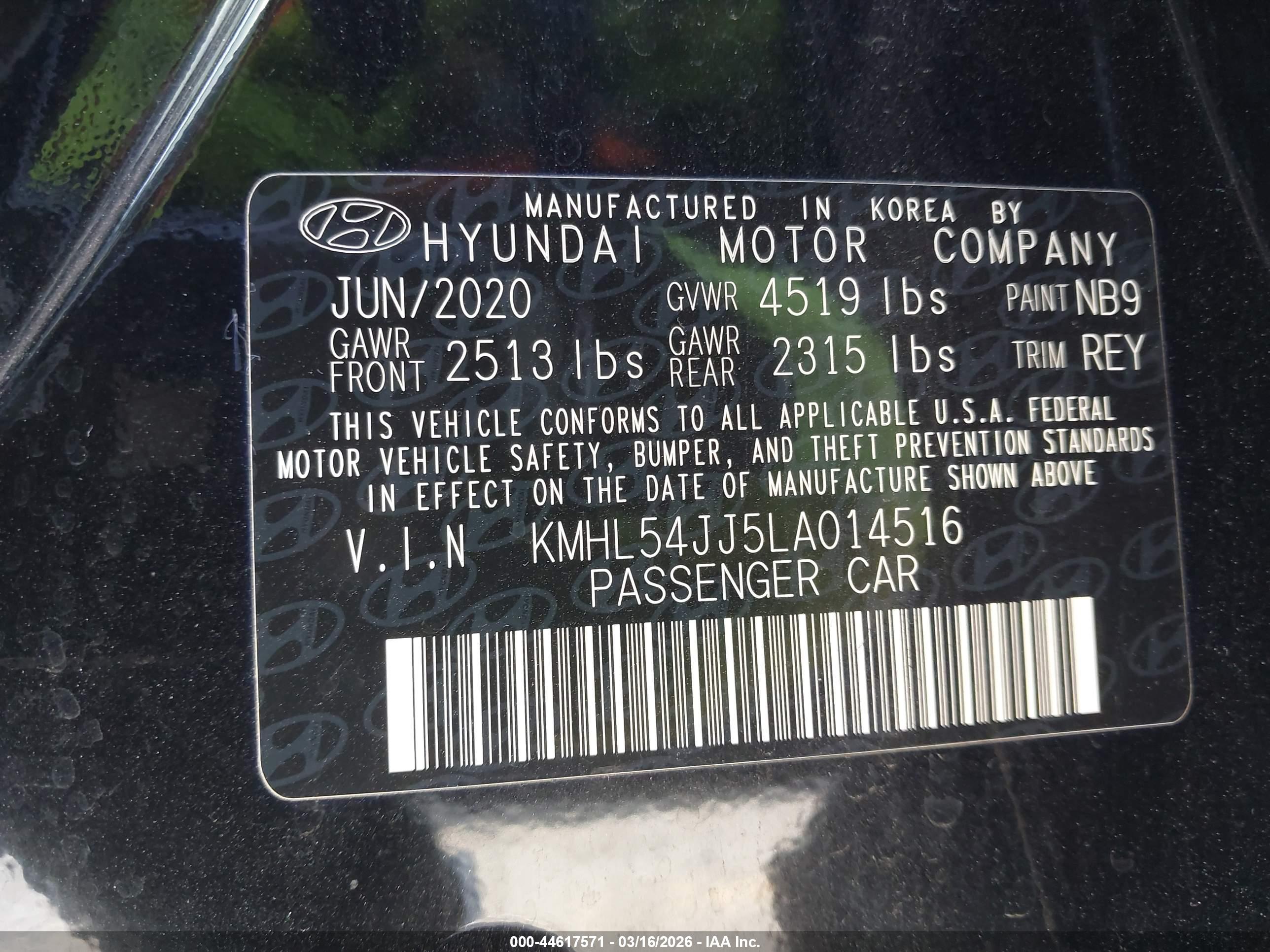 HYUNDAI SONATA image 9
