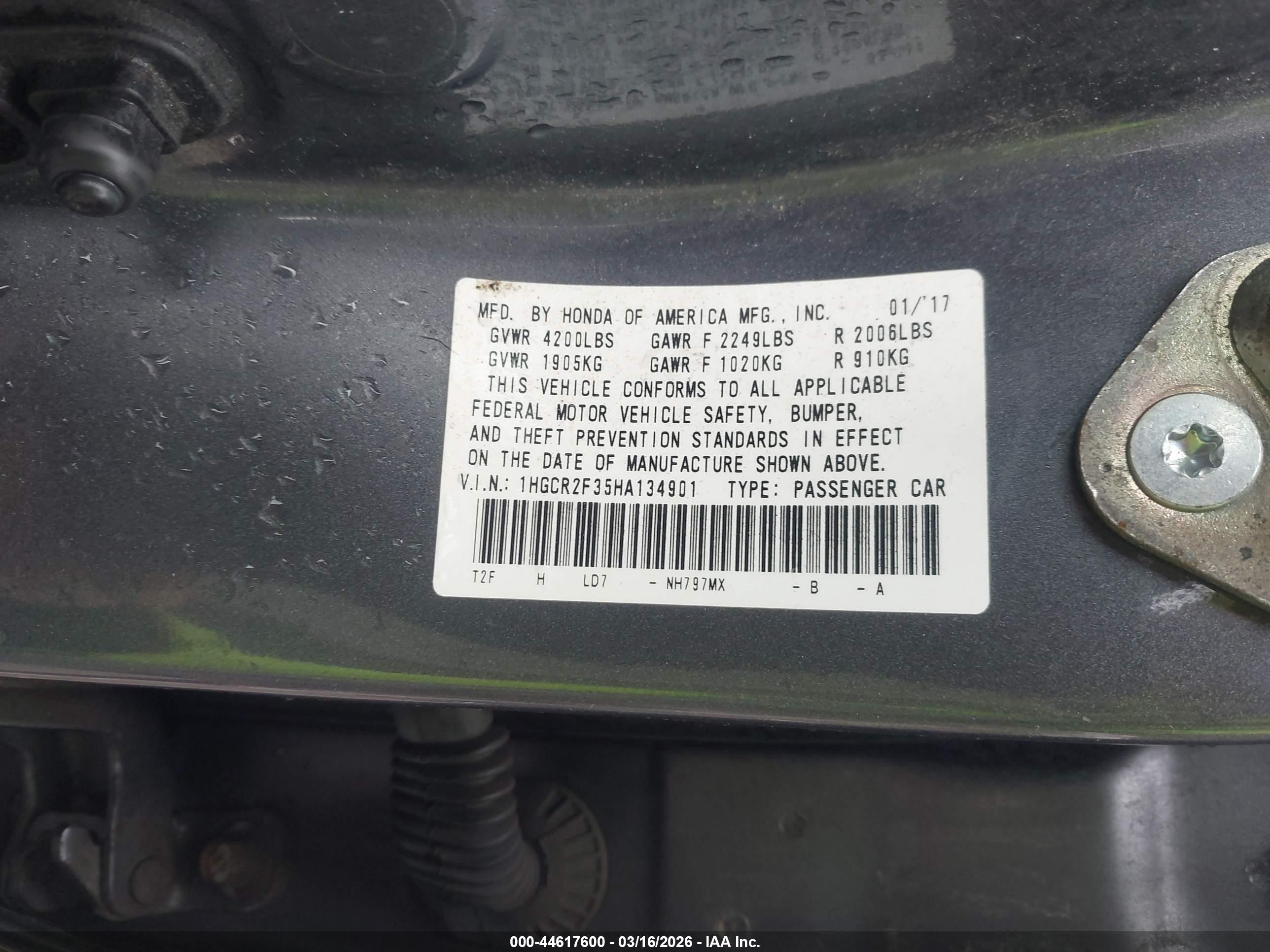 HONDA ACCORD image 9