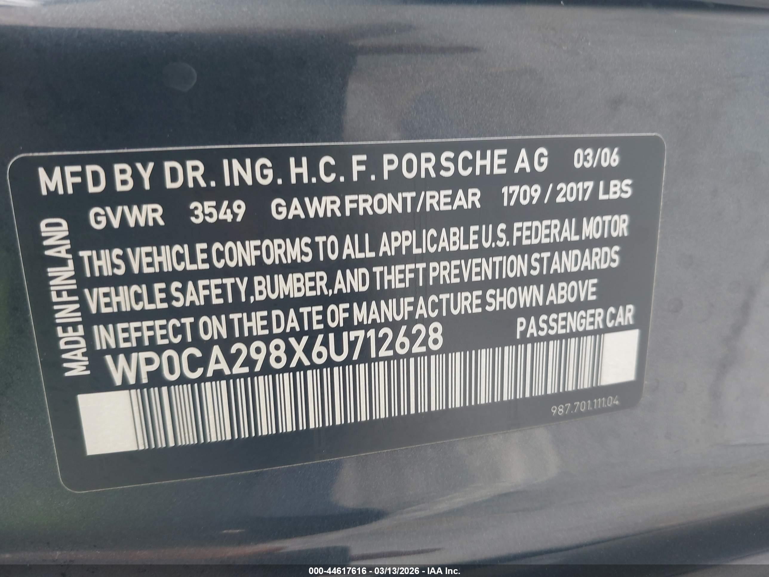 PORSCHE BOXSTER image 9
