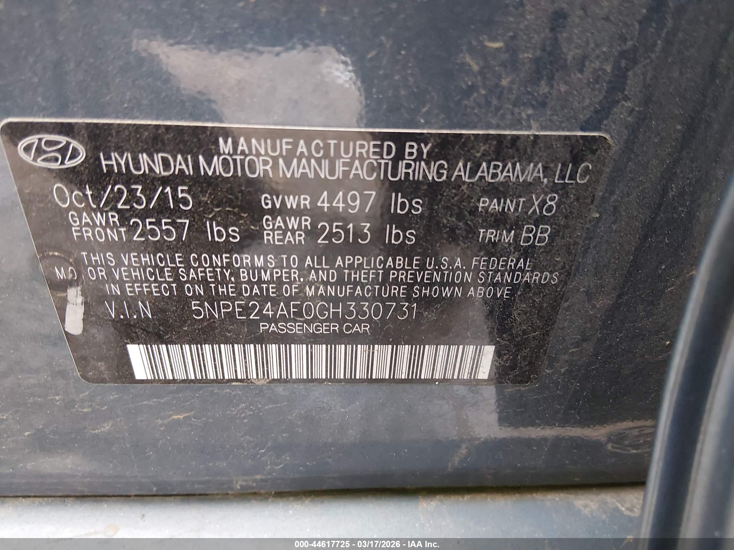 HYUNDAI SONATA image 9