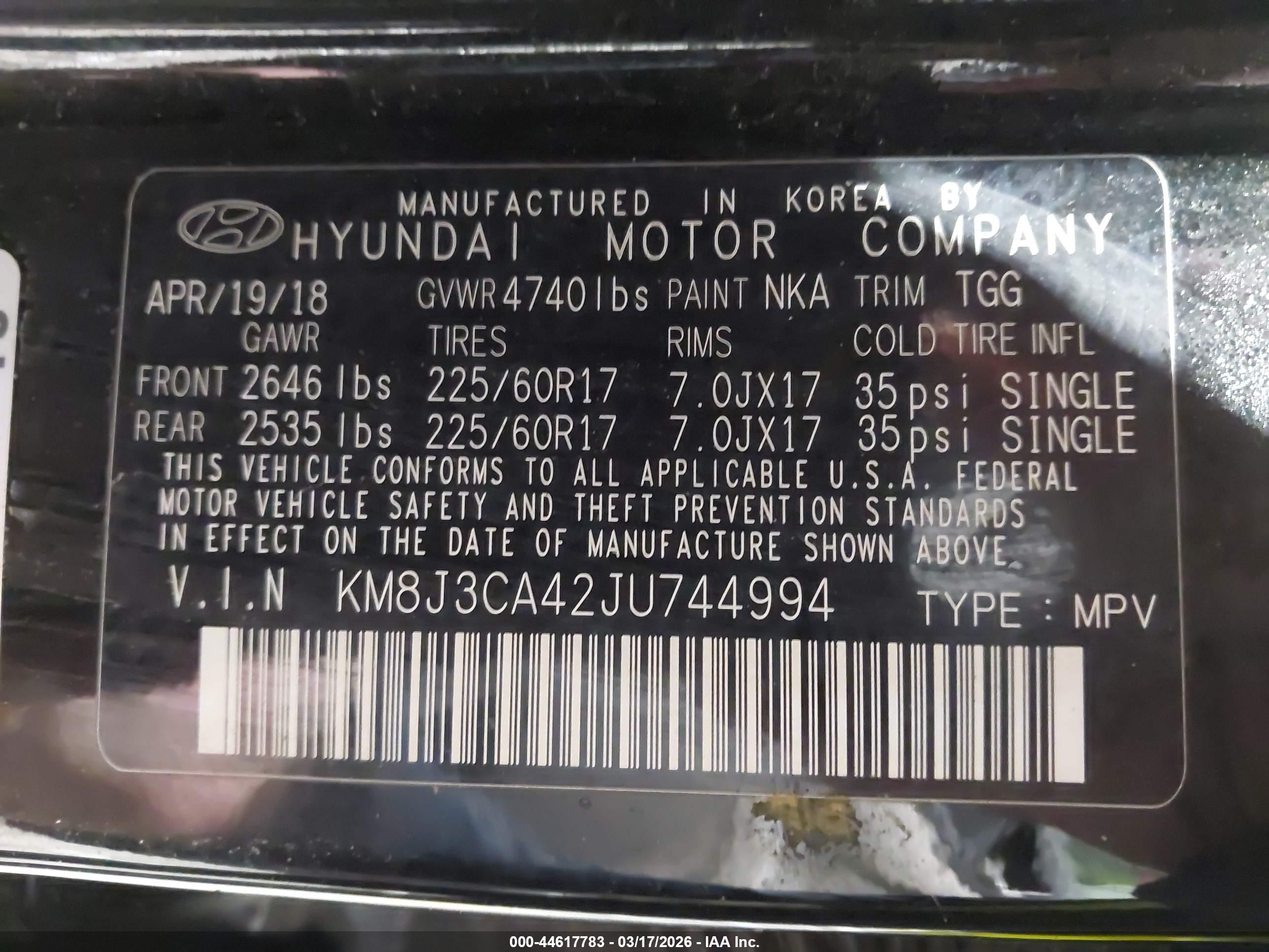 HYUNDAI TUCSON image 9