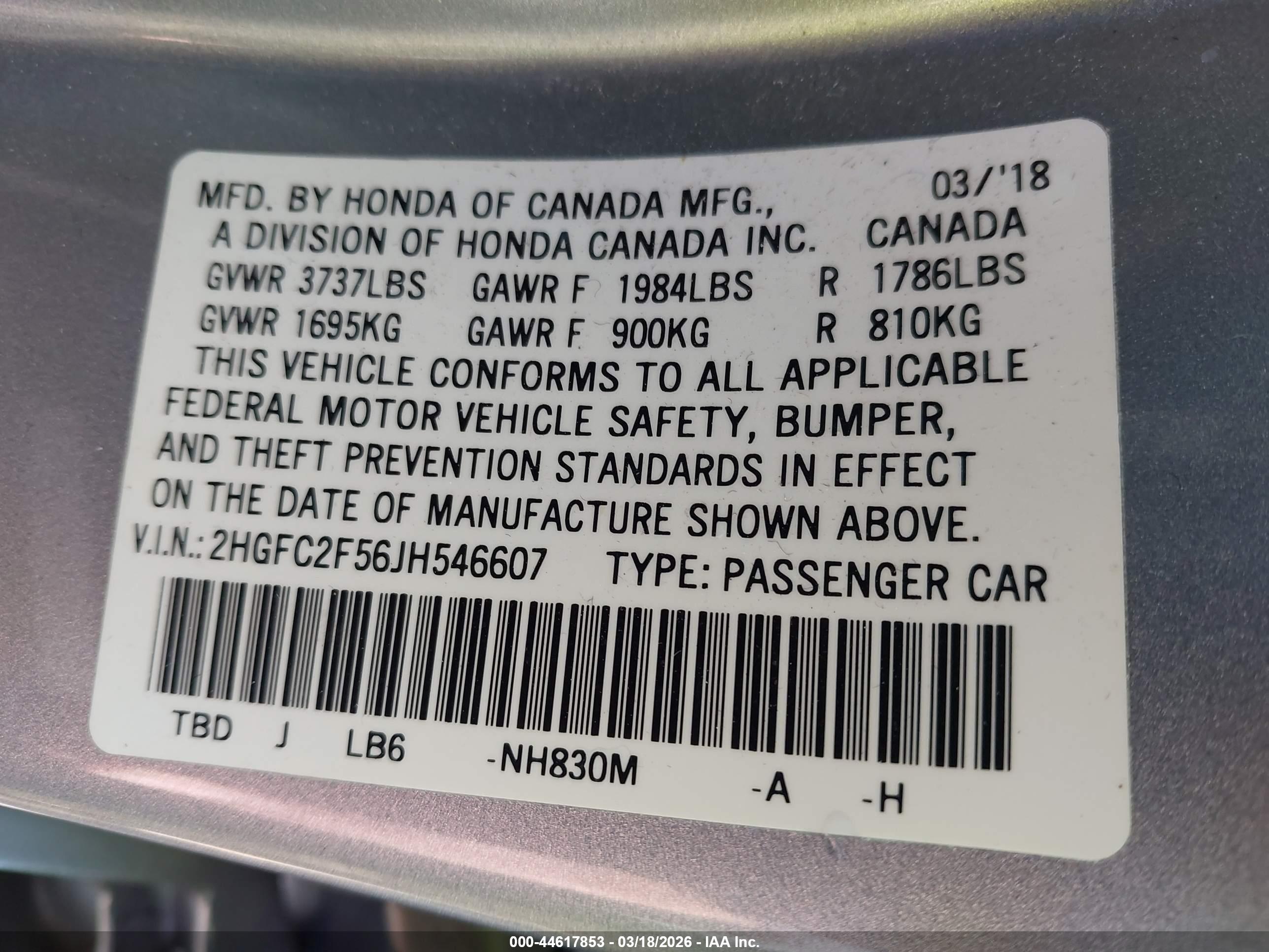HONDA CIVIC image 9