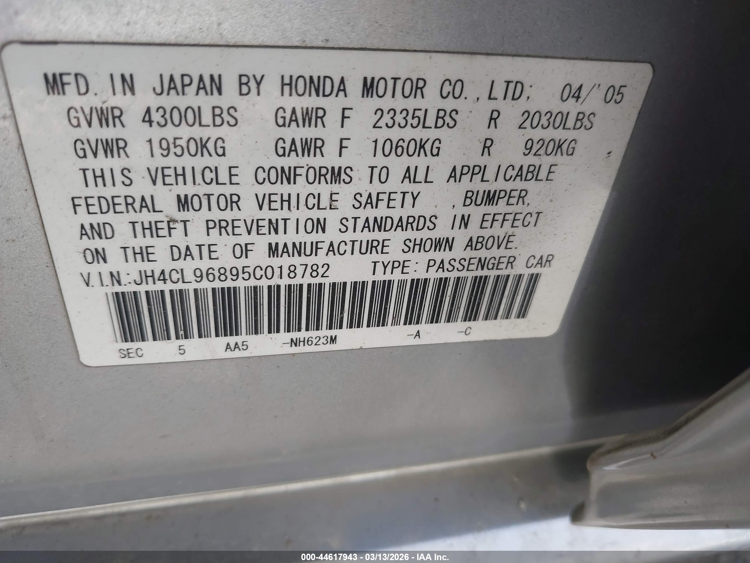 ACURA TSX image 9