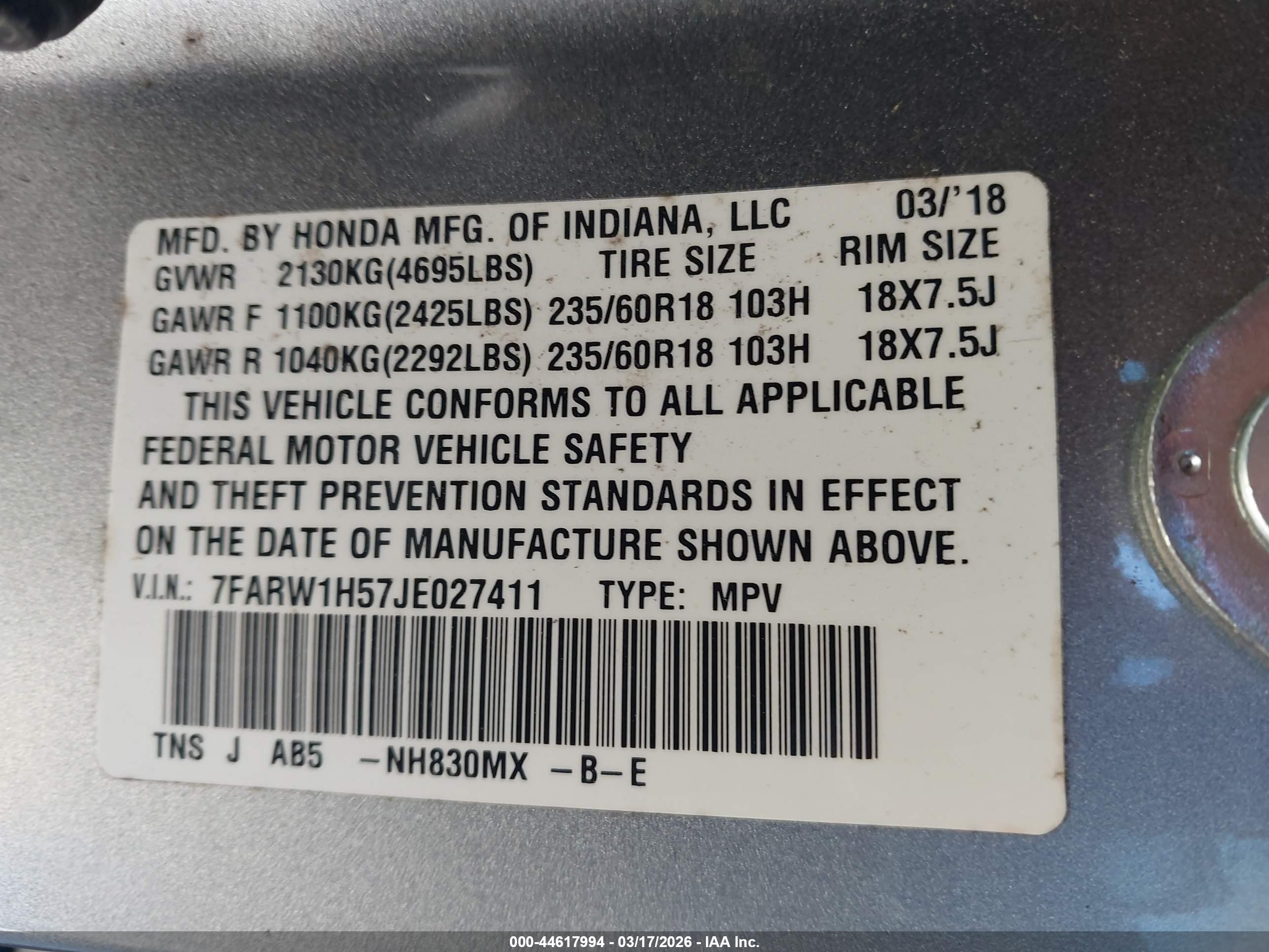 HONDA CR-V image 9