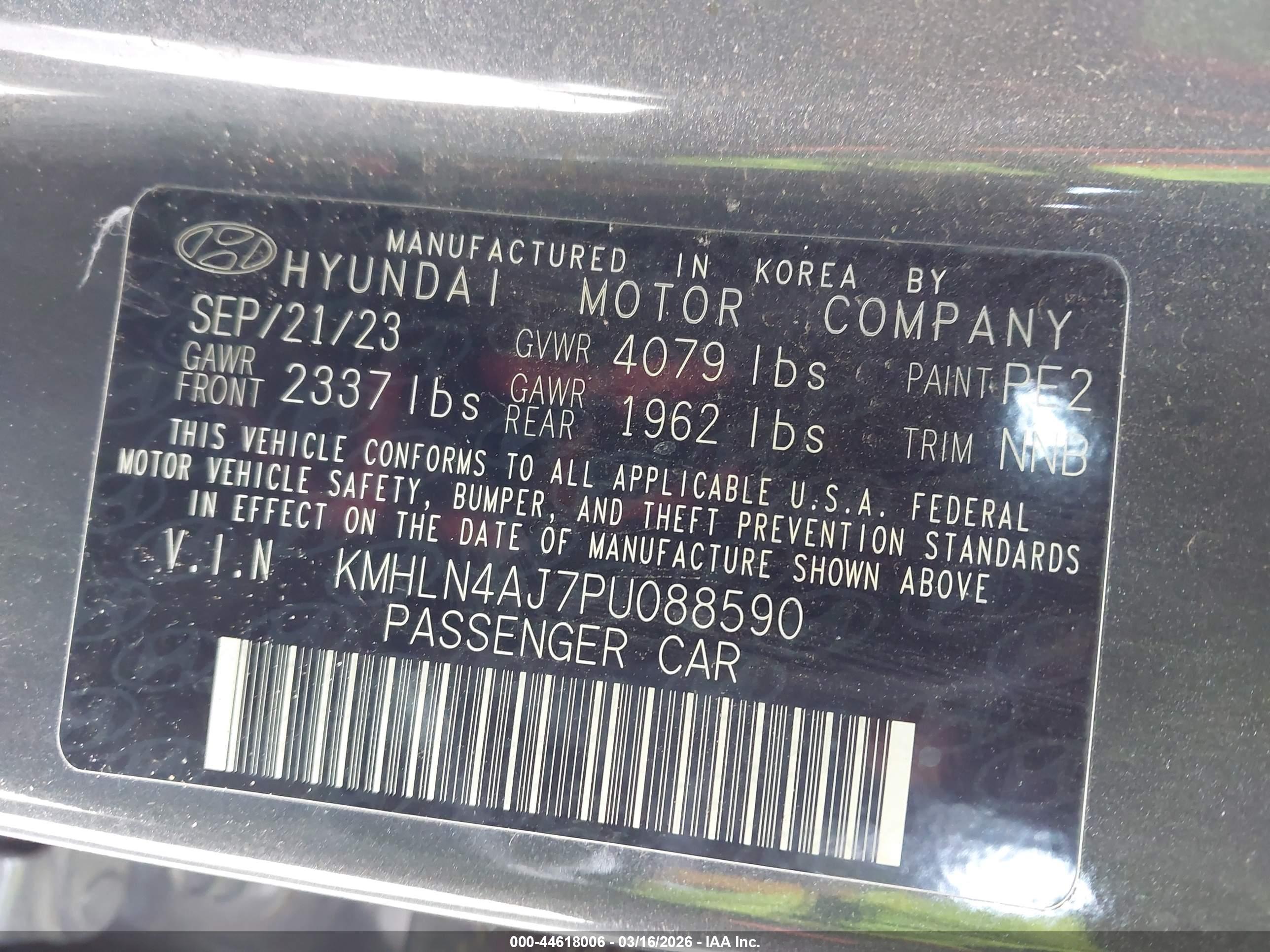 HYUNDAI ELANTRA image 9