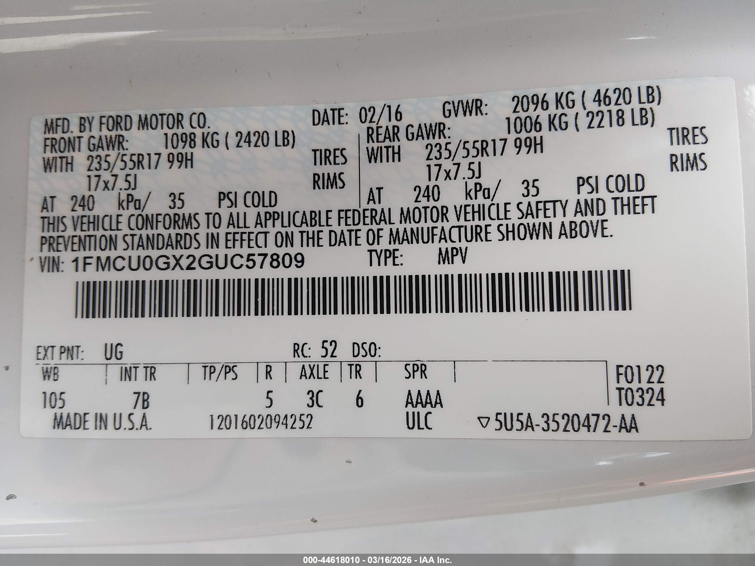 FORD ESCAPE image 9