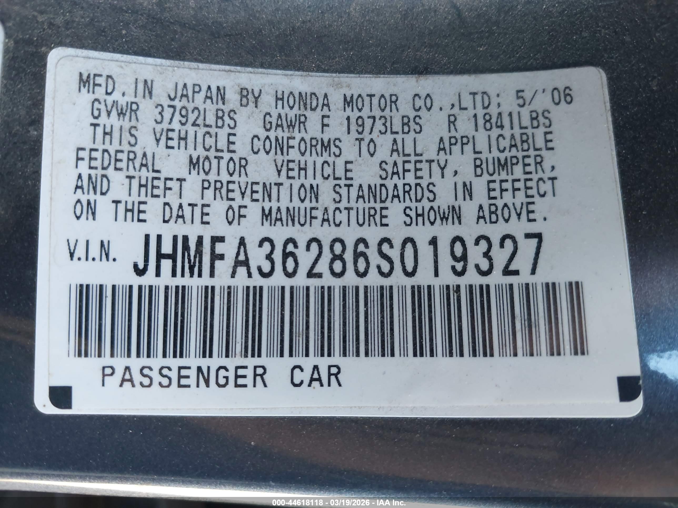 HONDA CIVIC image 9