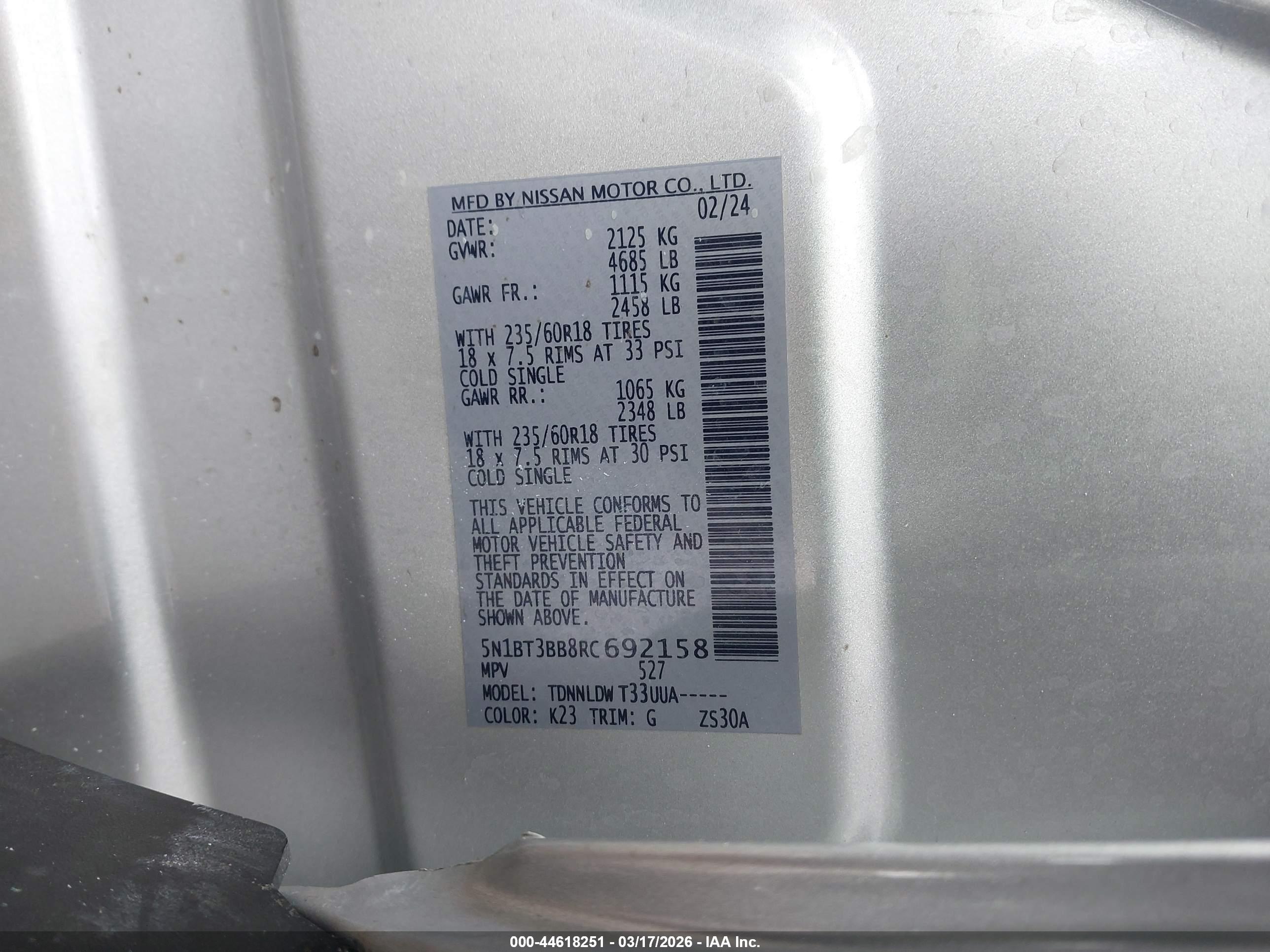NISSAN ROGUE image 9