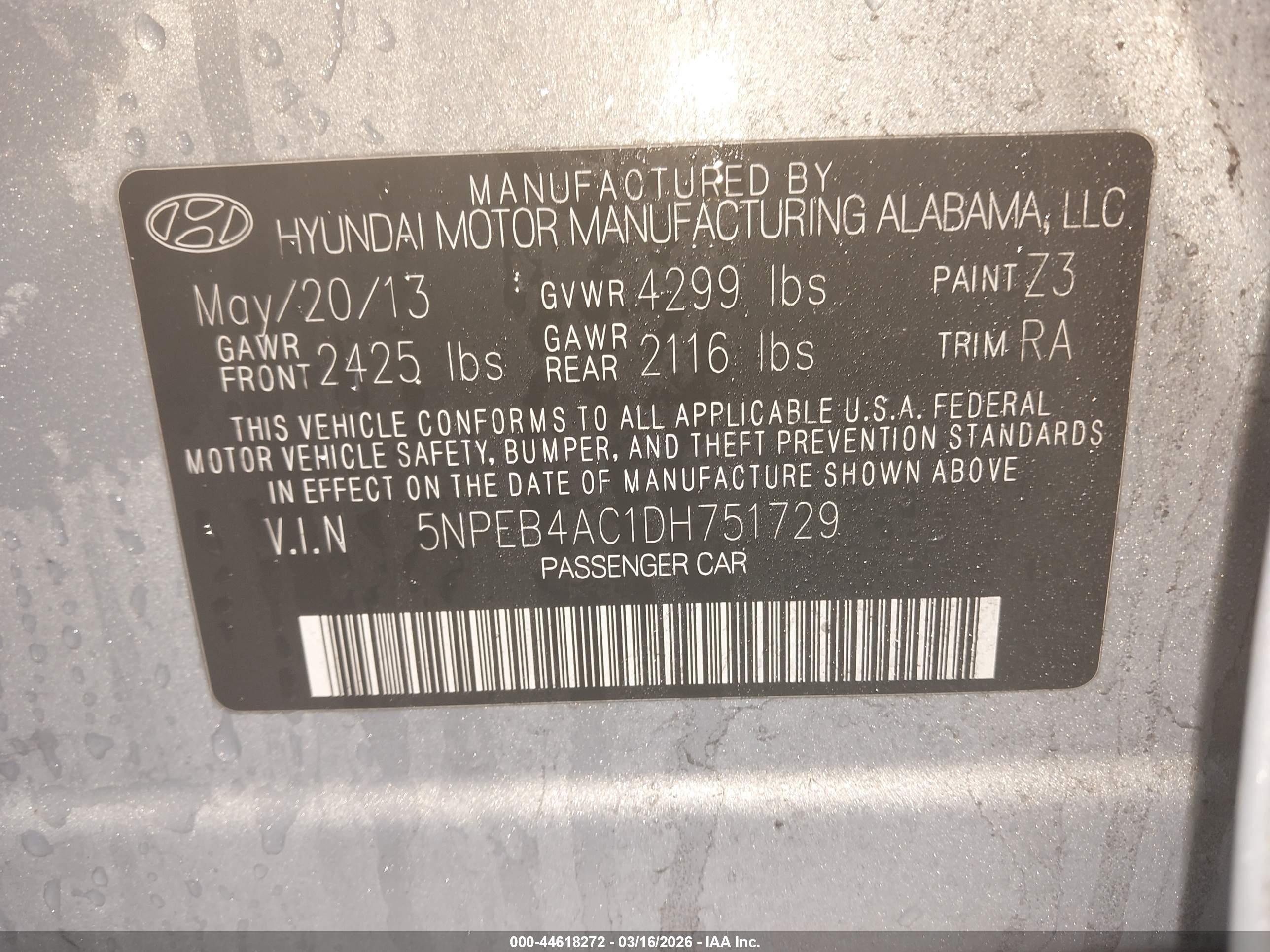 HYUNDAI SONATA image 9