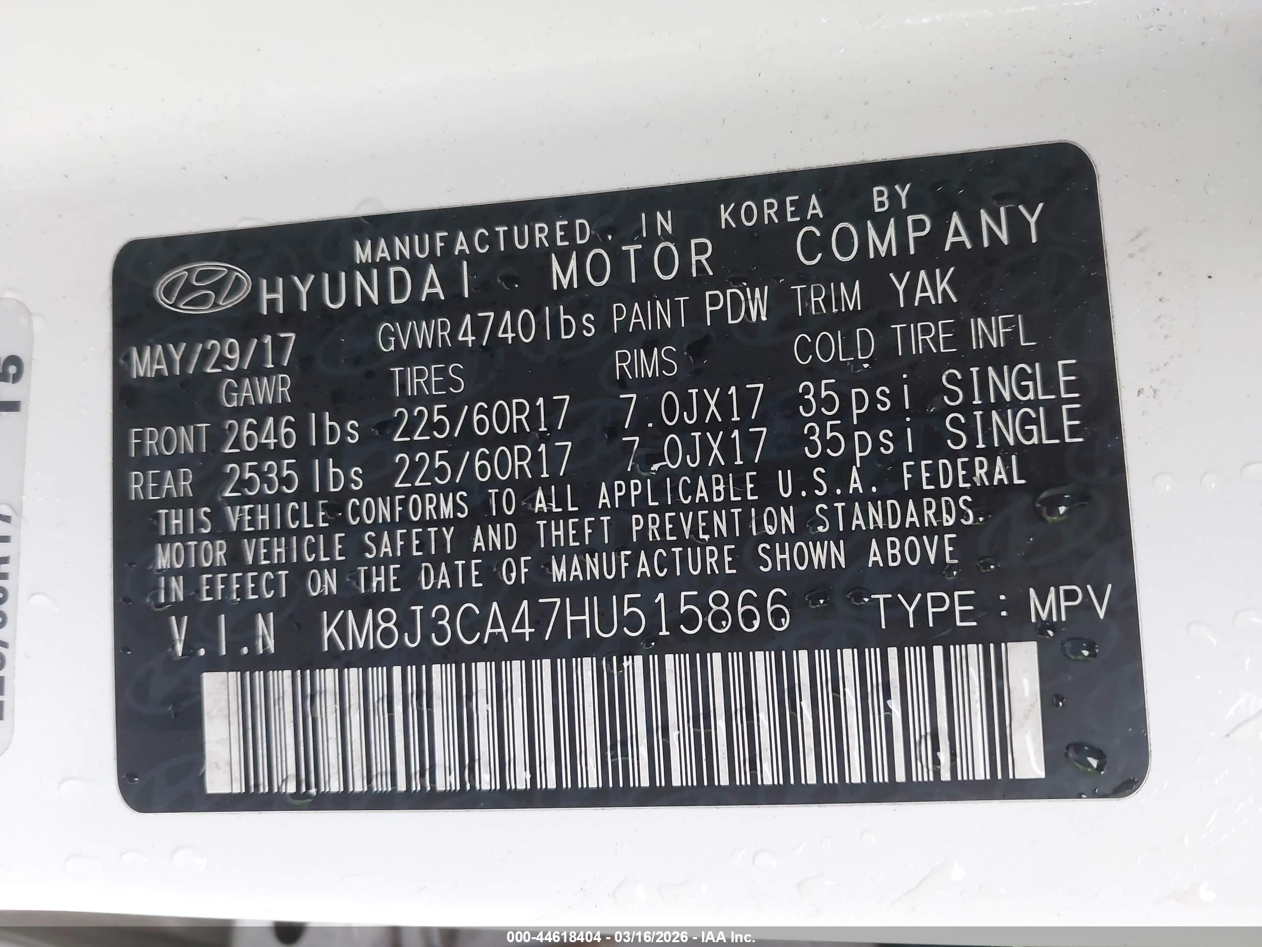 HYUNDAI TUCSON image 9