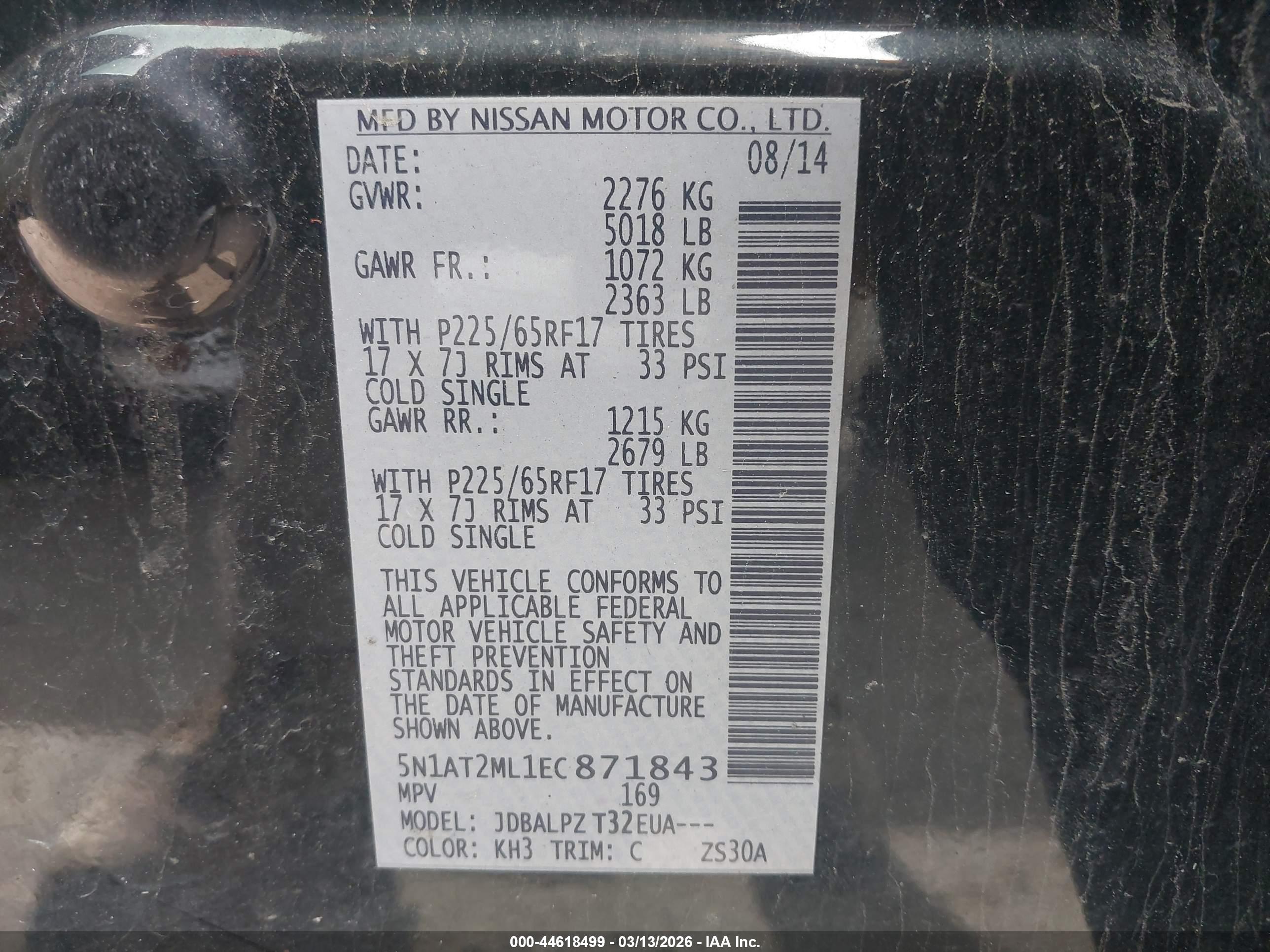 NISSAN ROGUE image 9