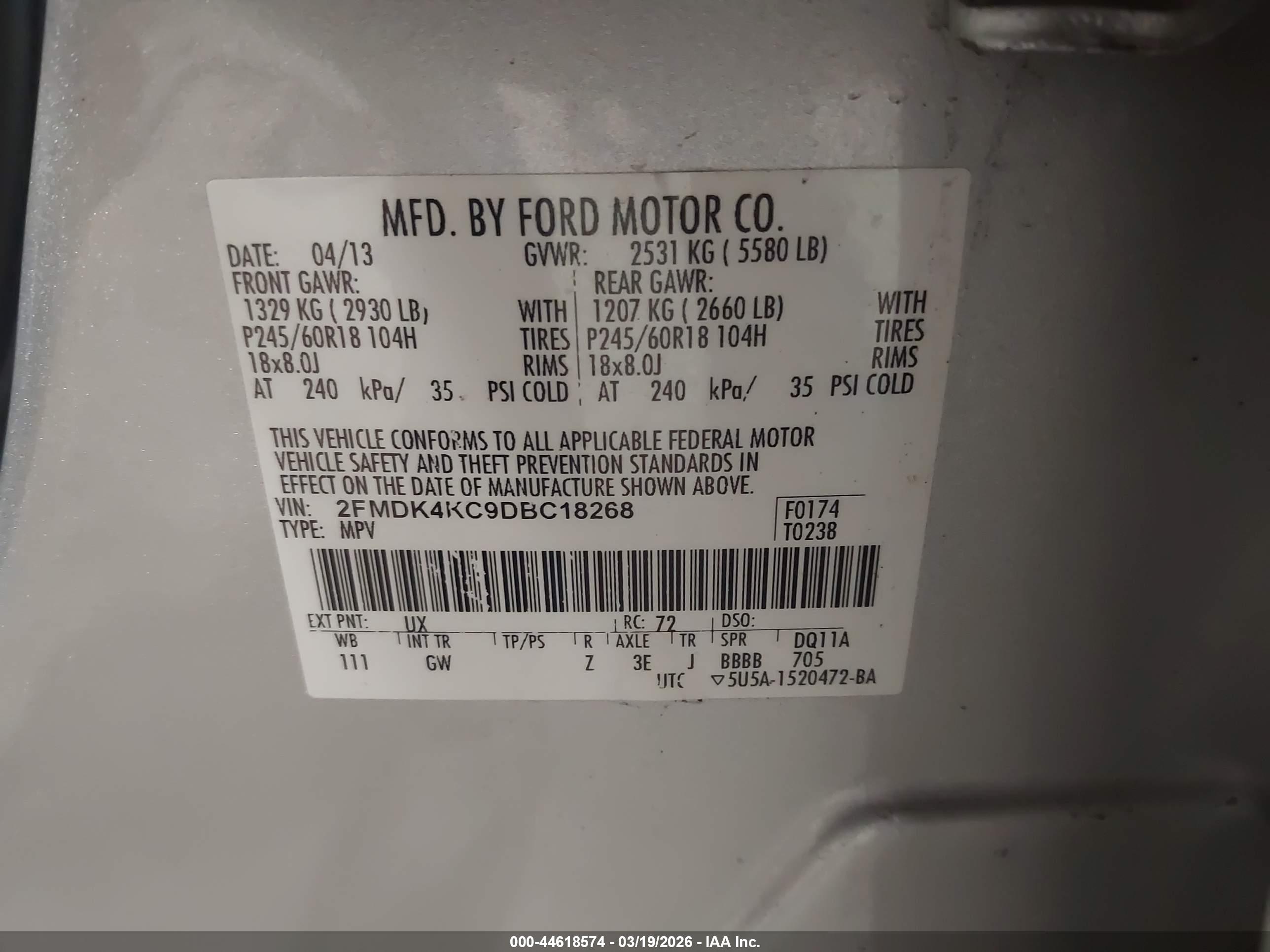FORD EDGE image 9