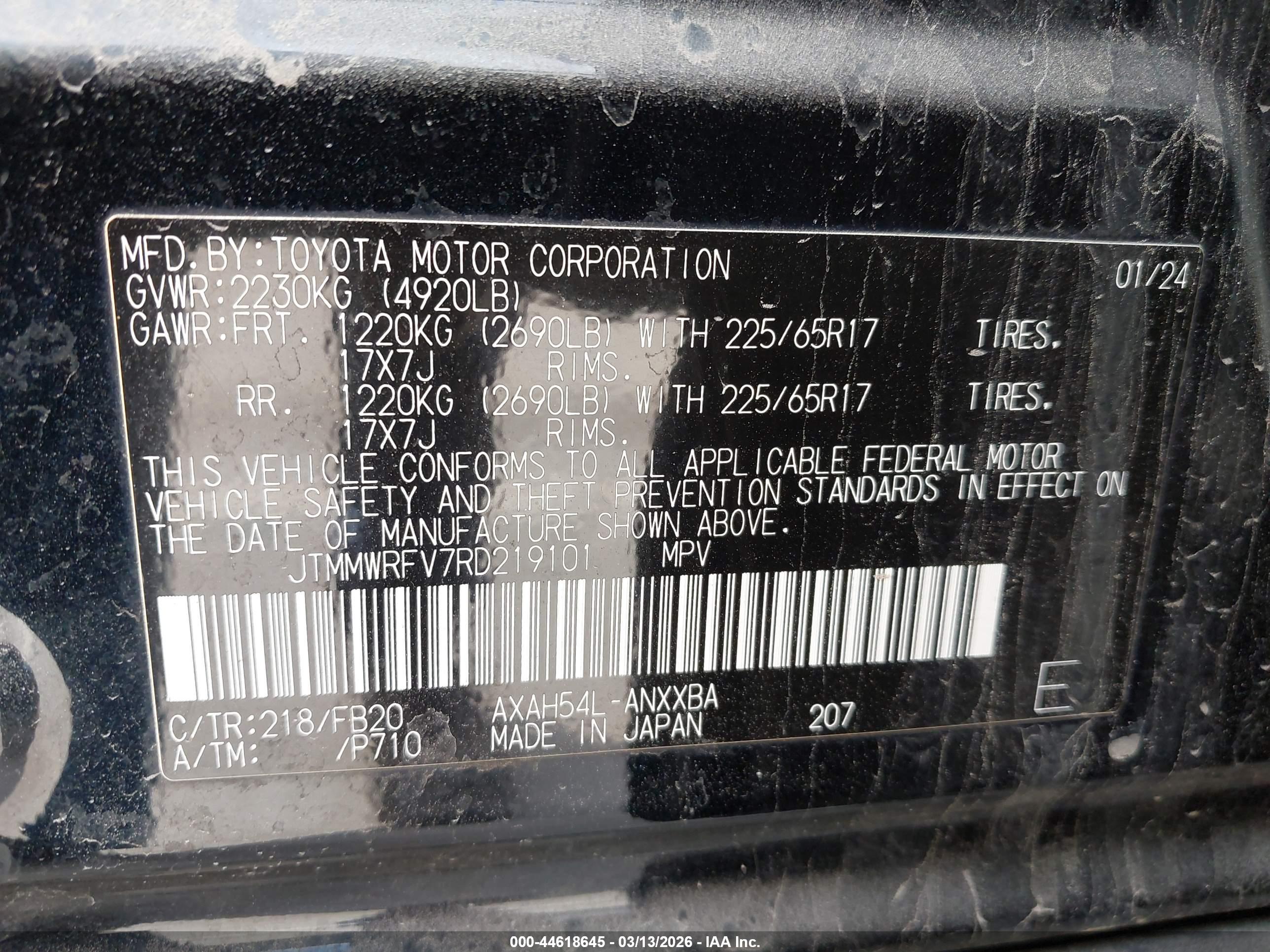 TOYOTA RAV4 image 9
