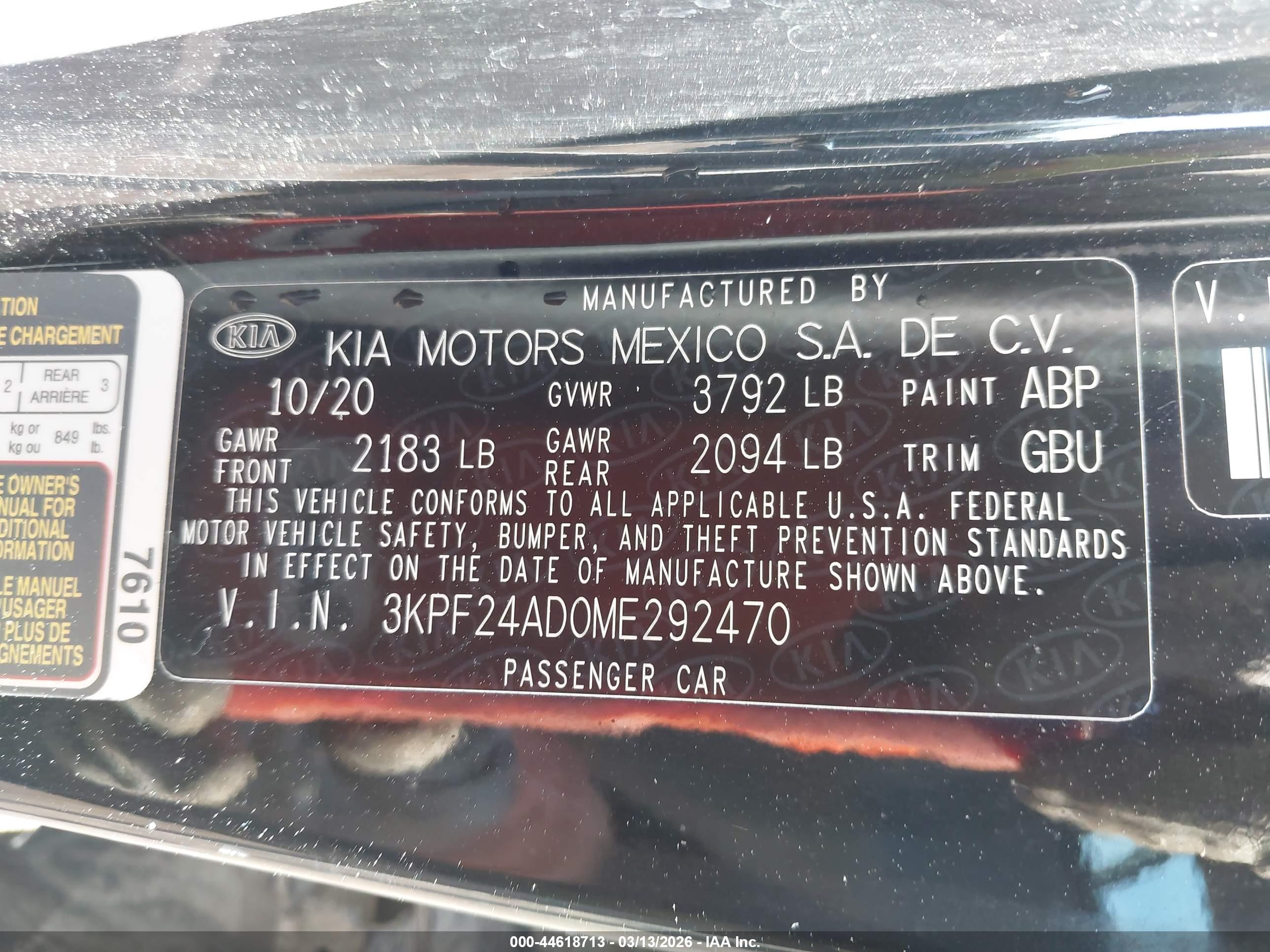 KIA FORTE image 9