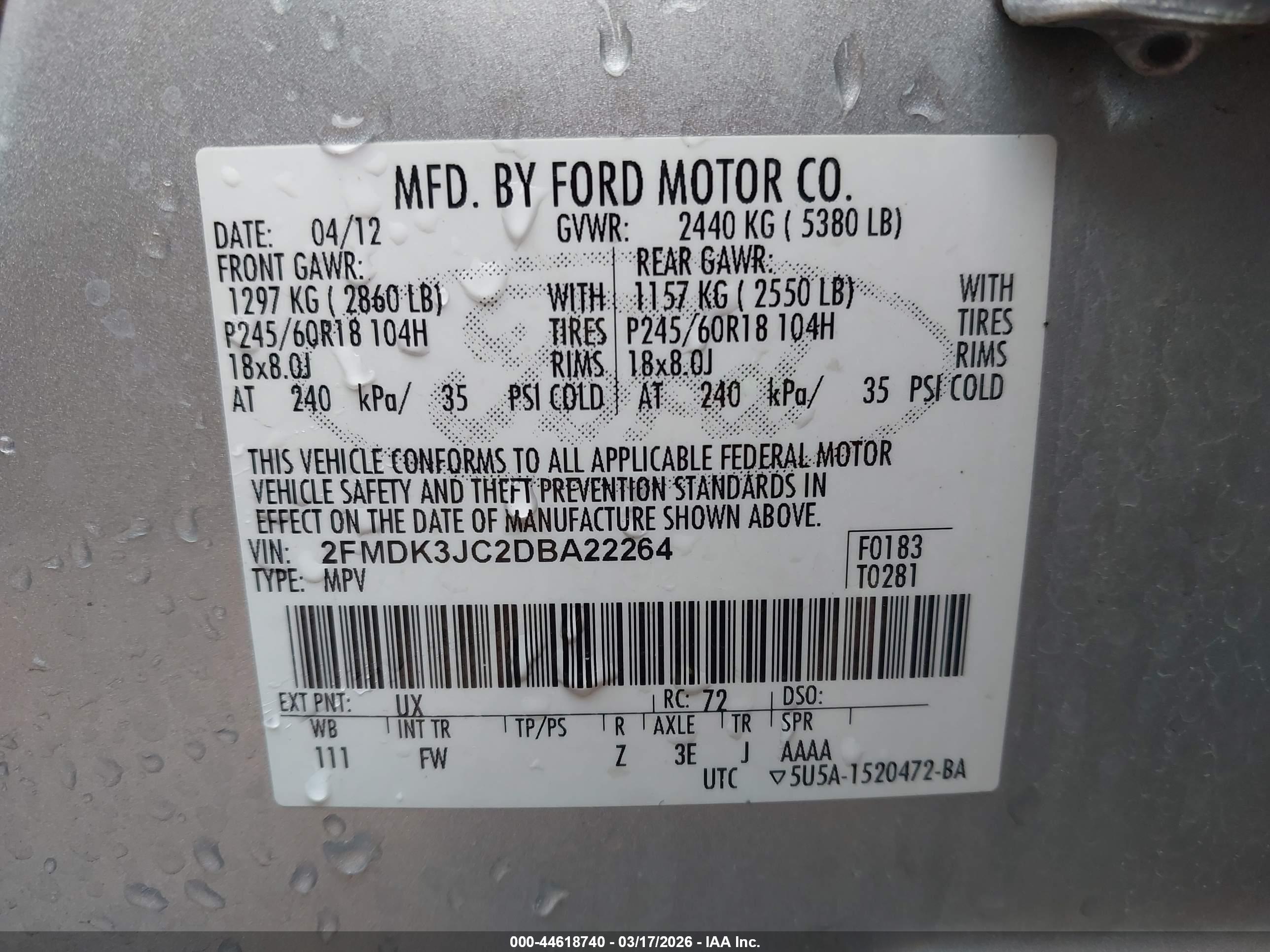 FORD EDGE image 9