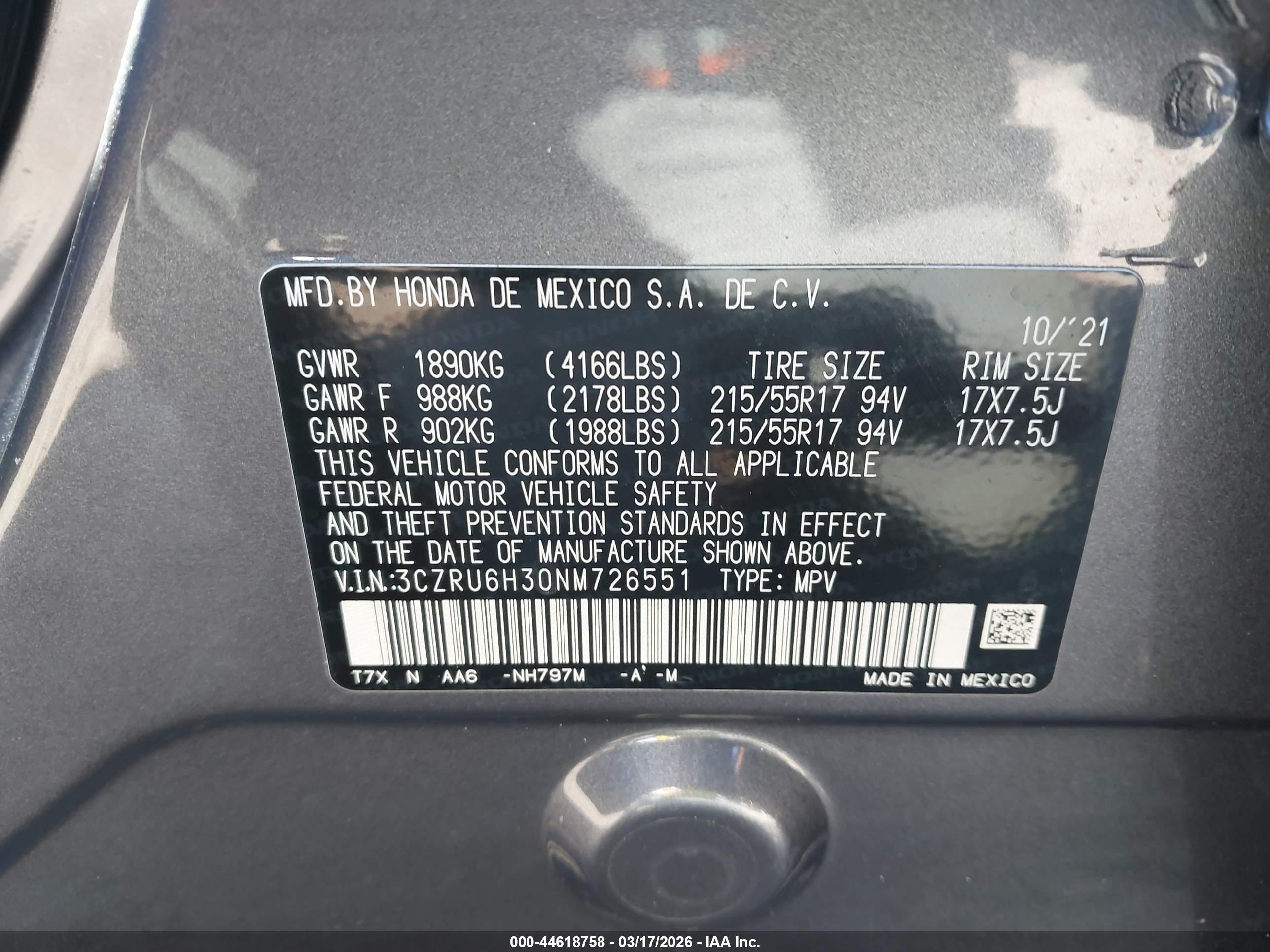 HONDA HR-V image 9
