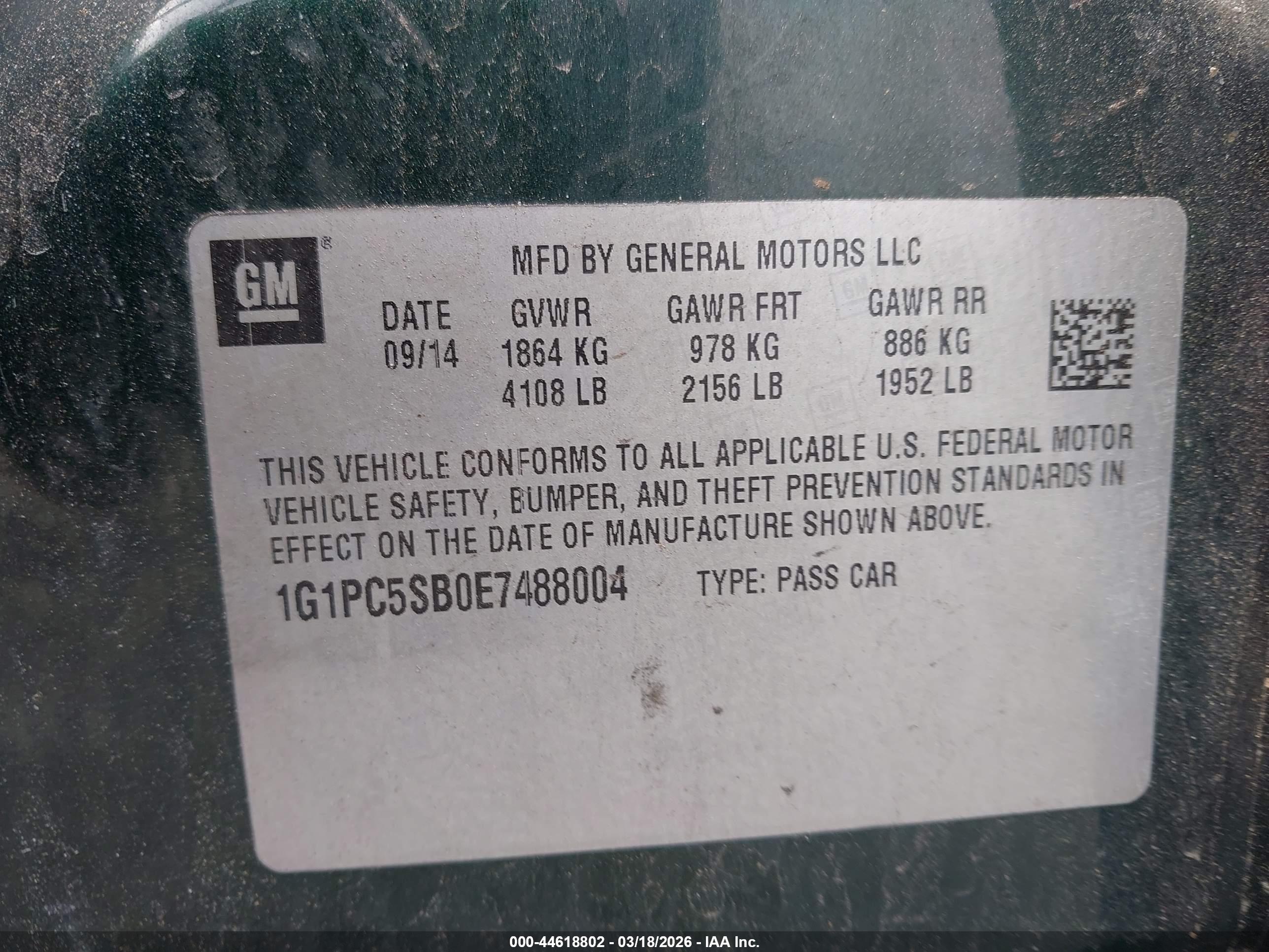 CHEVROLET CRUZE image 9
