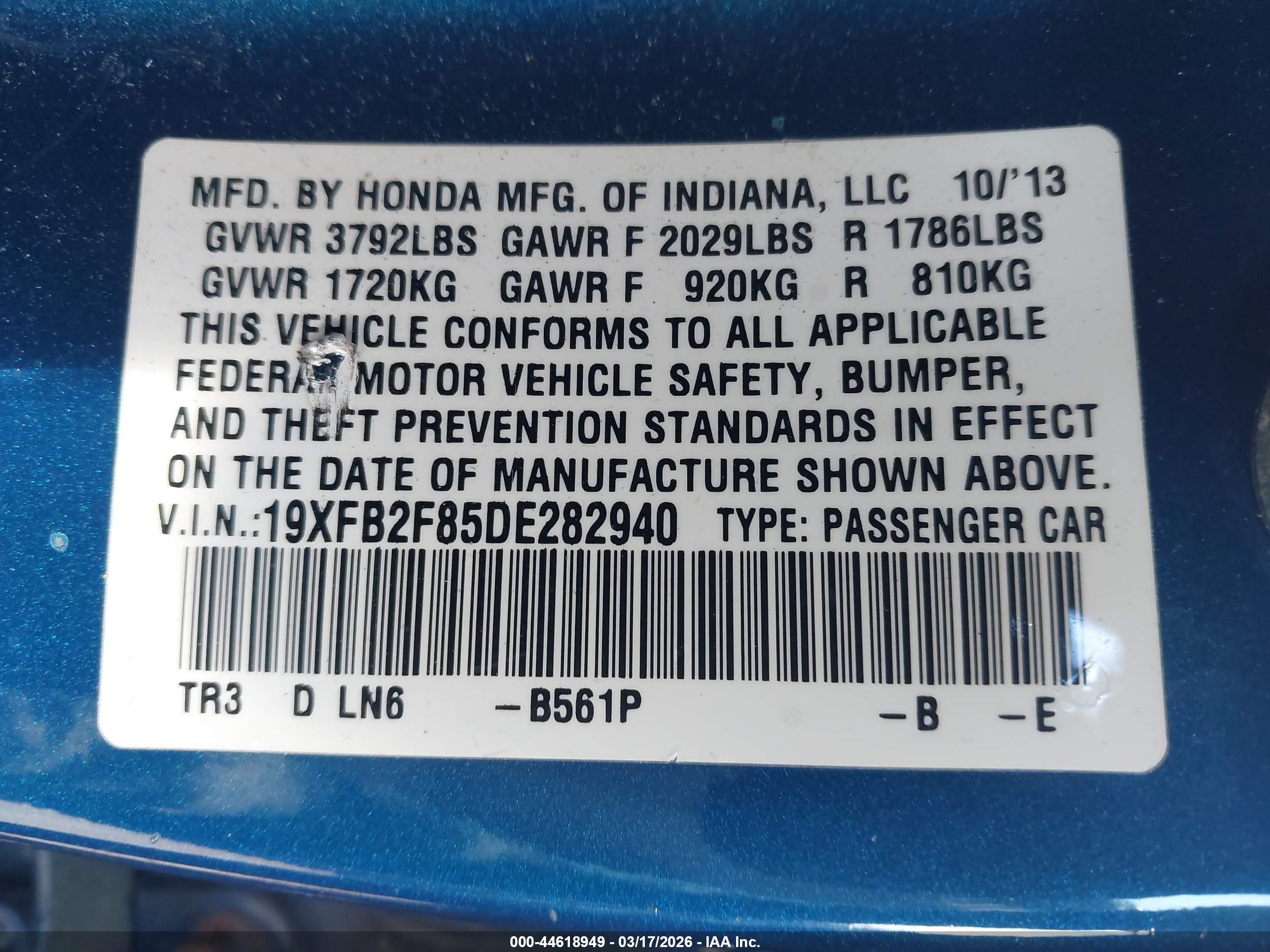 HONDA CIVIC image 9
