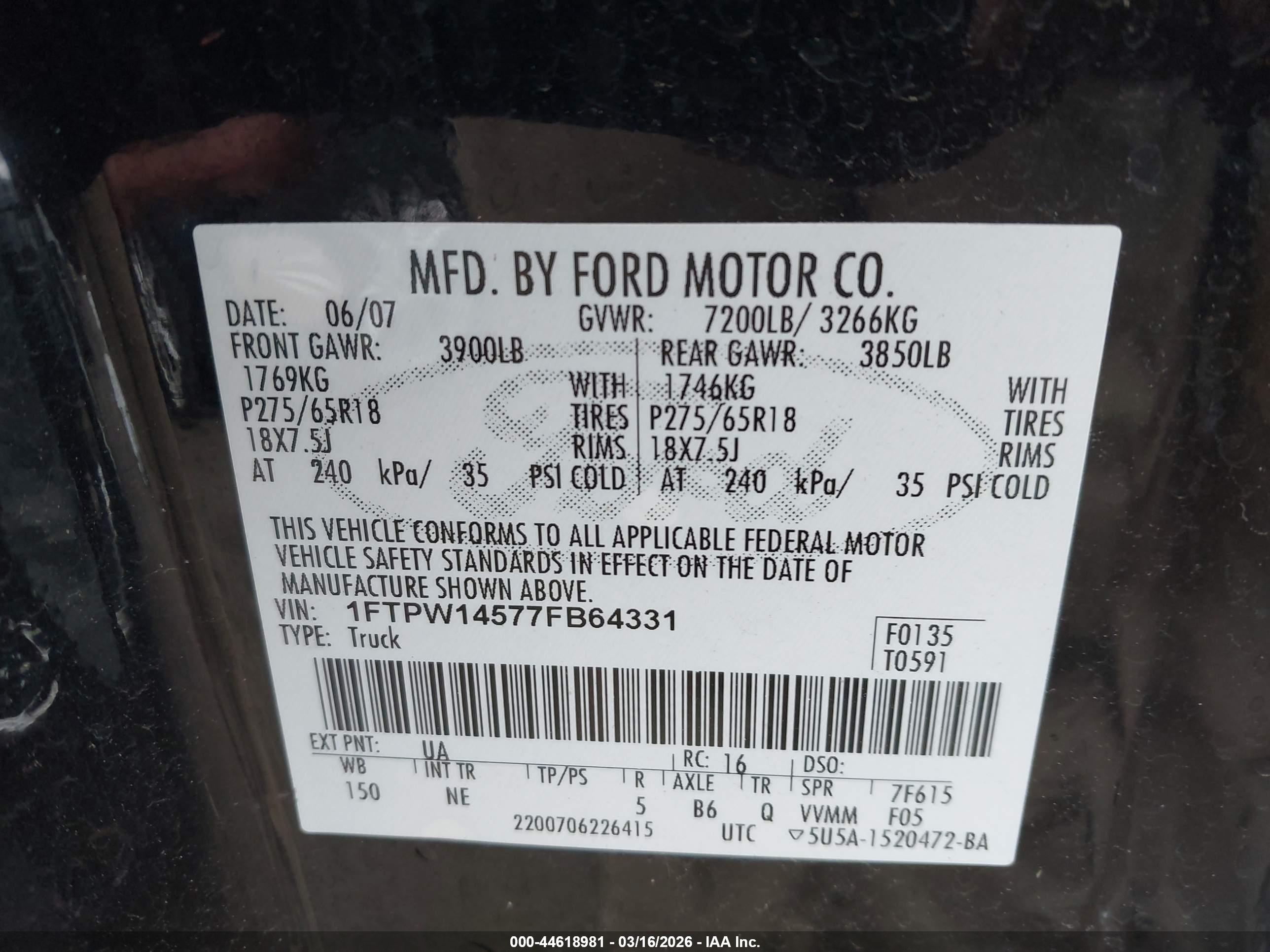 FORD F-150 image 9