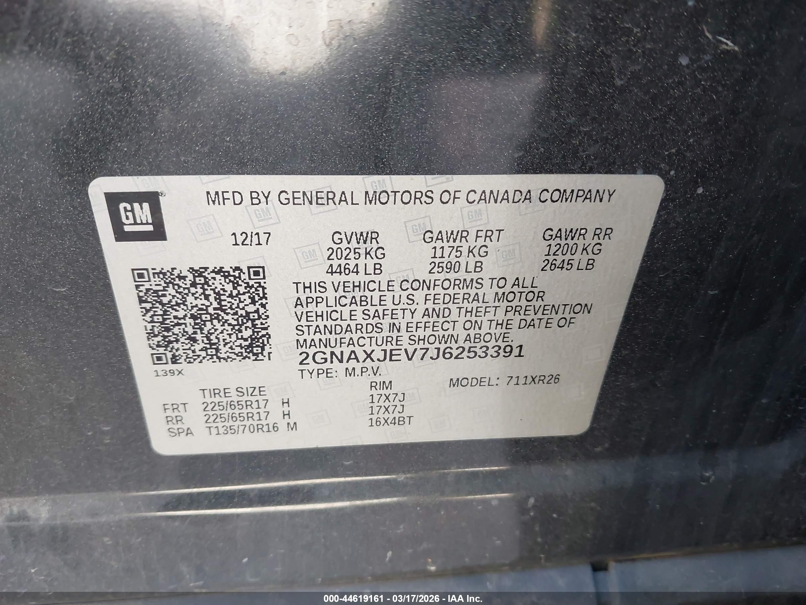 CHEVROLET EQUINOX image 9