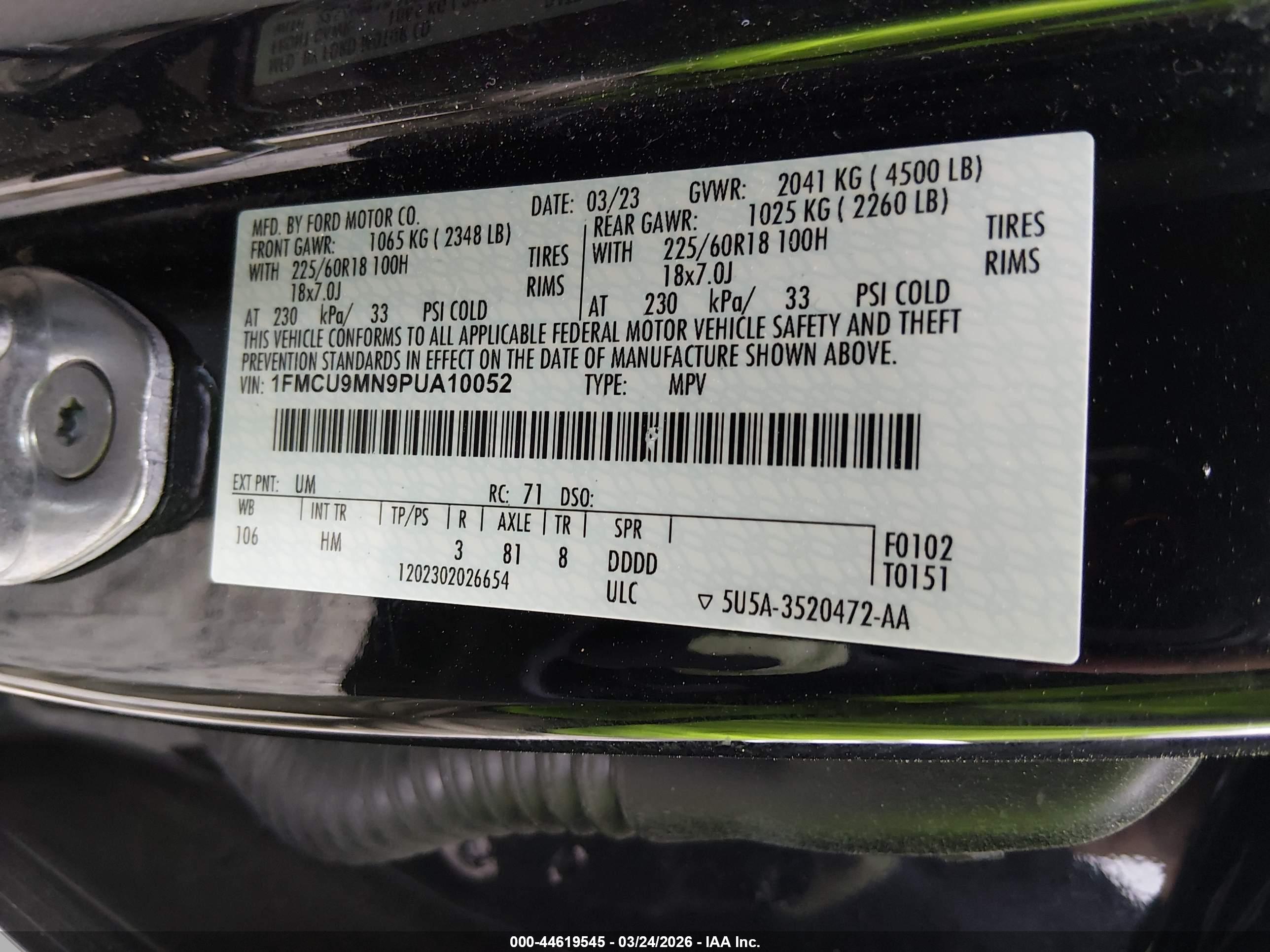 FORD ESCAPE image 9